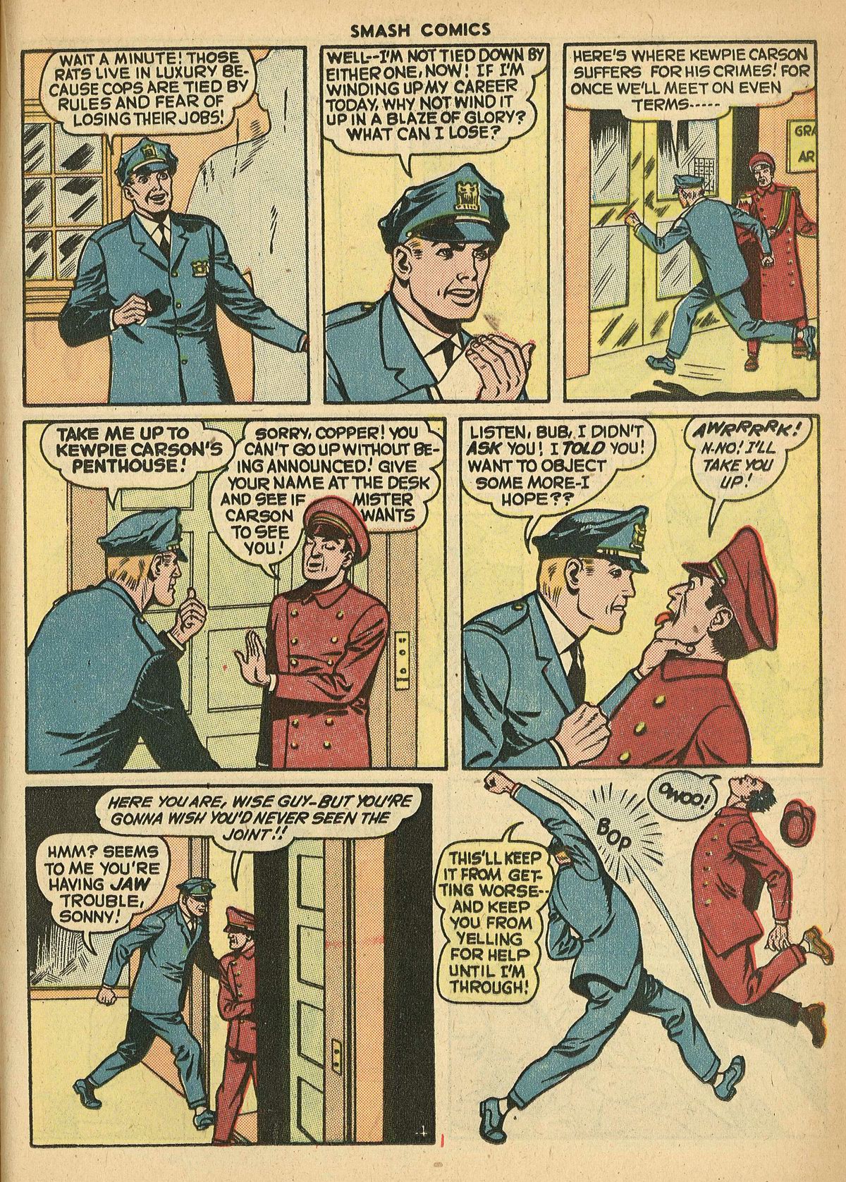 Read online Smash Comics comic -  Issue #69 - 25