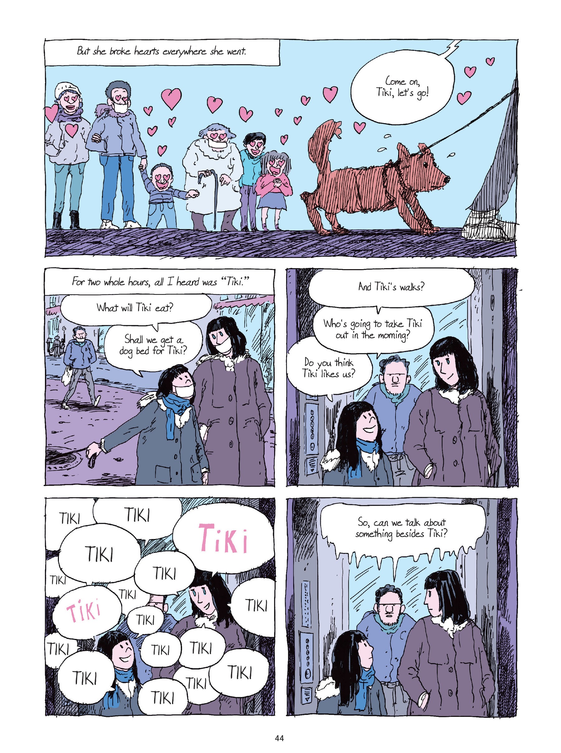 Read online Tiki: A Very Ruff Year comic -  Issue # TPB - 43