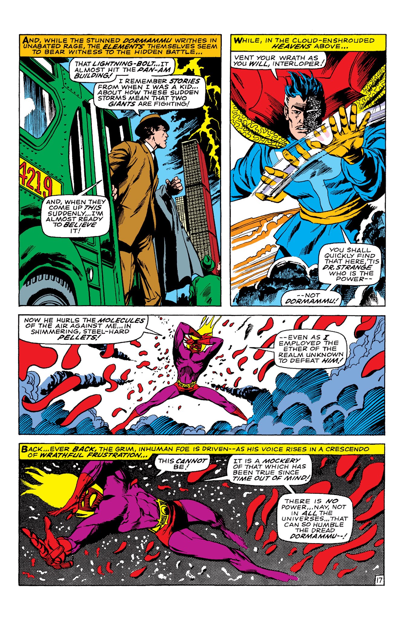 Read online Marvel Masterworks: Doctor Strange comic -  Issue # TPB 3 (Part 2) - 7