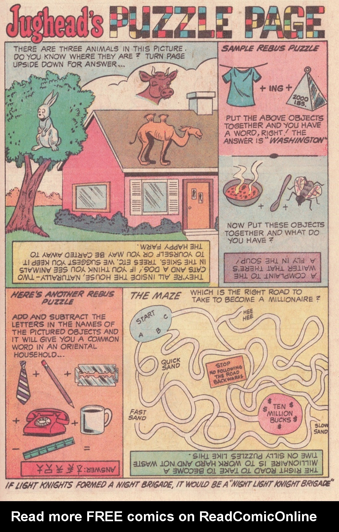 Read online Jughead's Jokes comic -  Issue #9 - 33