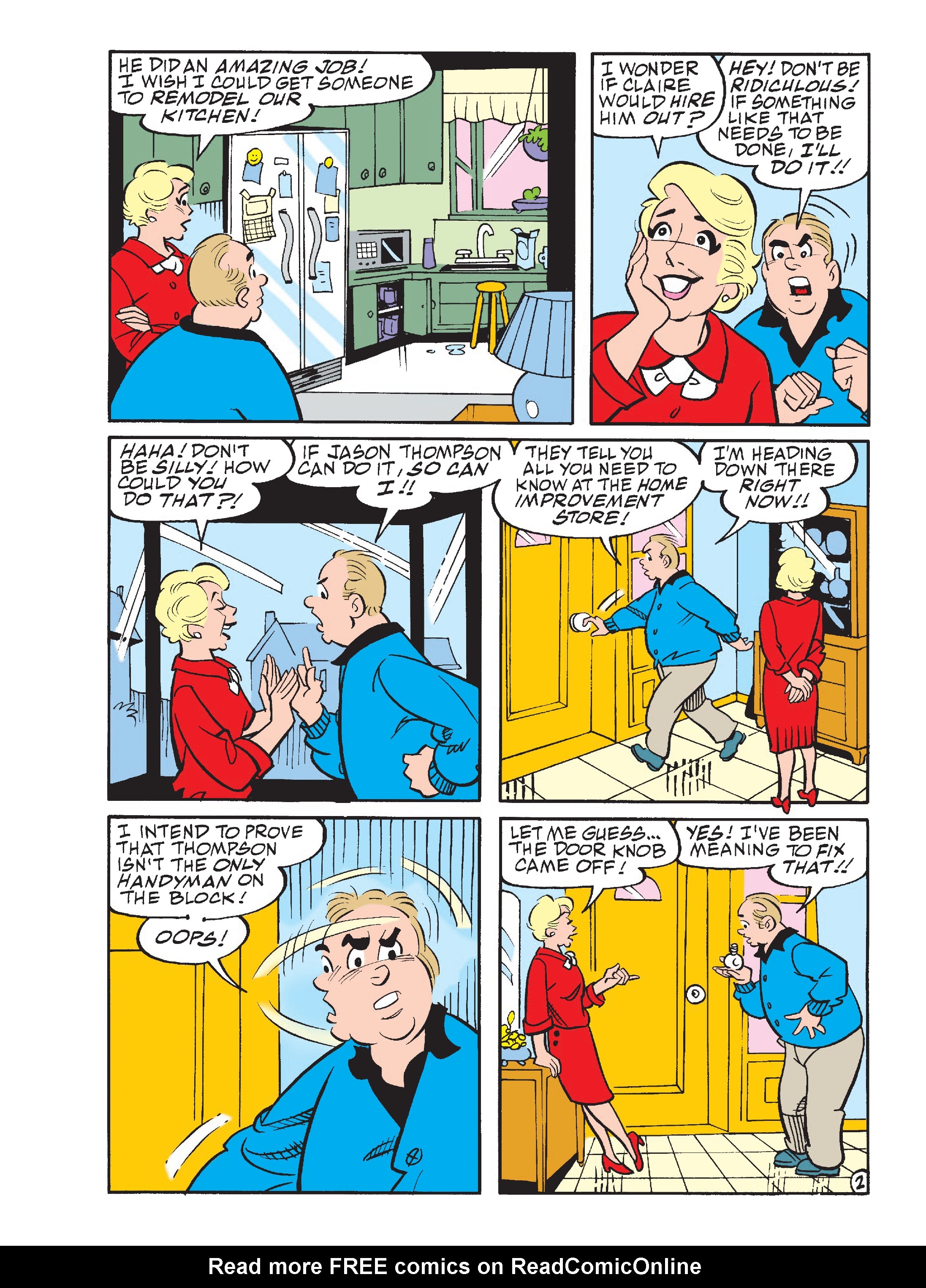 Read online World of Betty & Veronica Digest comic -  Issue #9 - 135