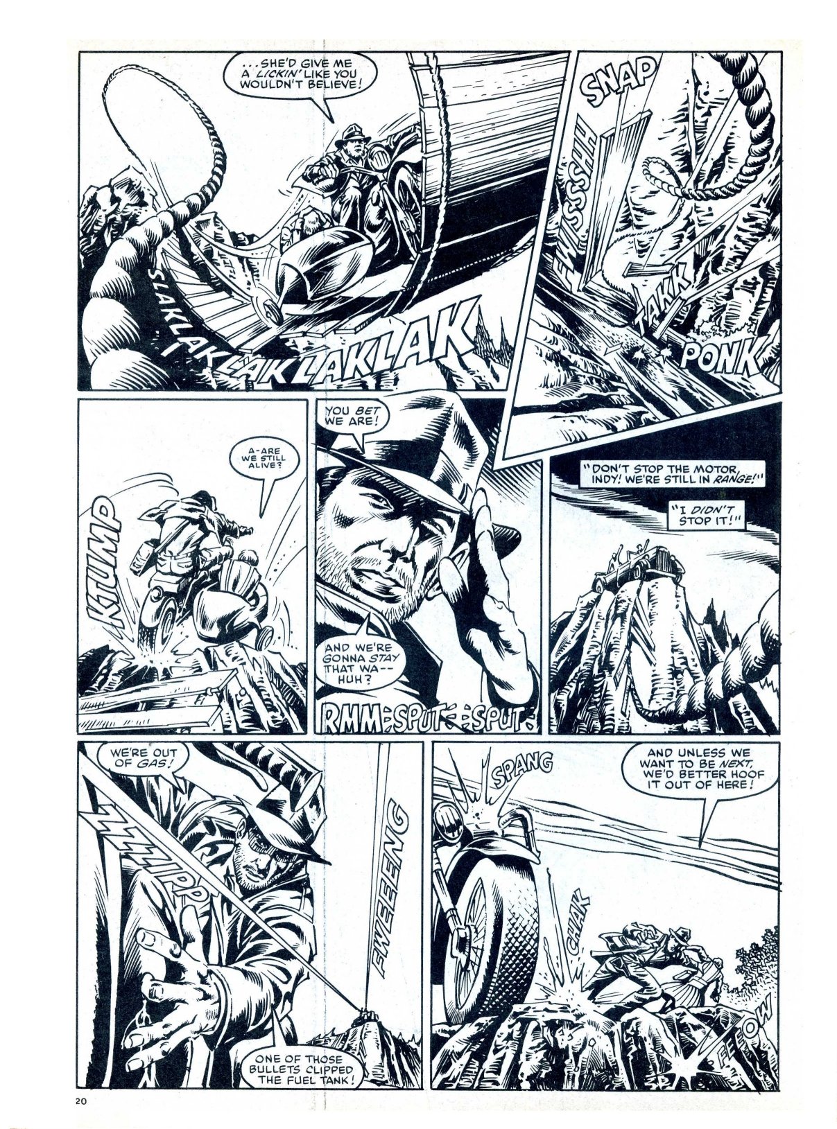 Read online Indiana Jones comic -  Issue #5 - 18