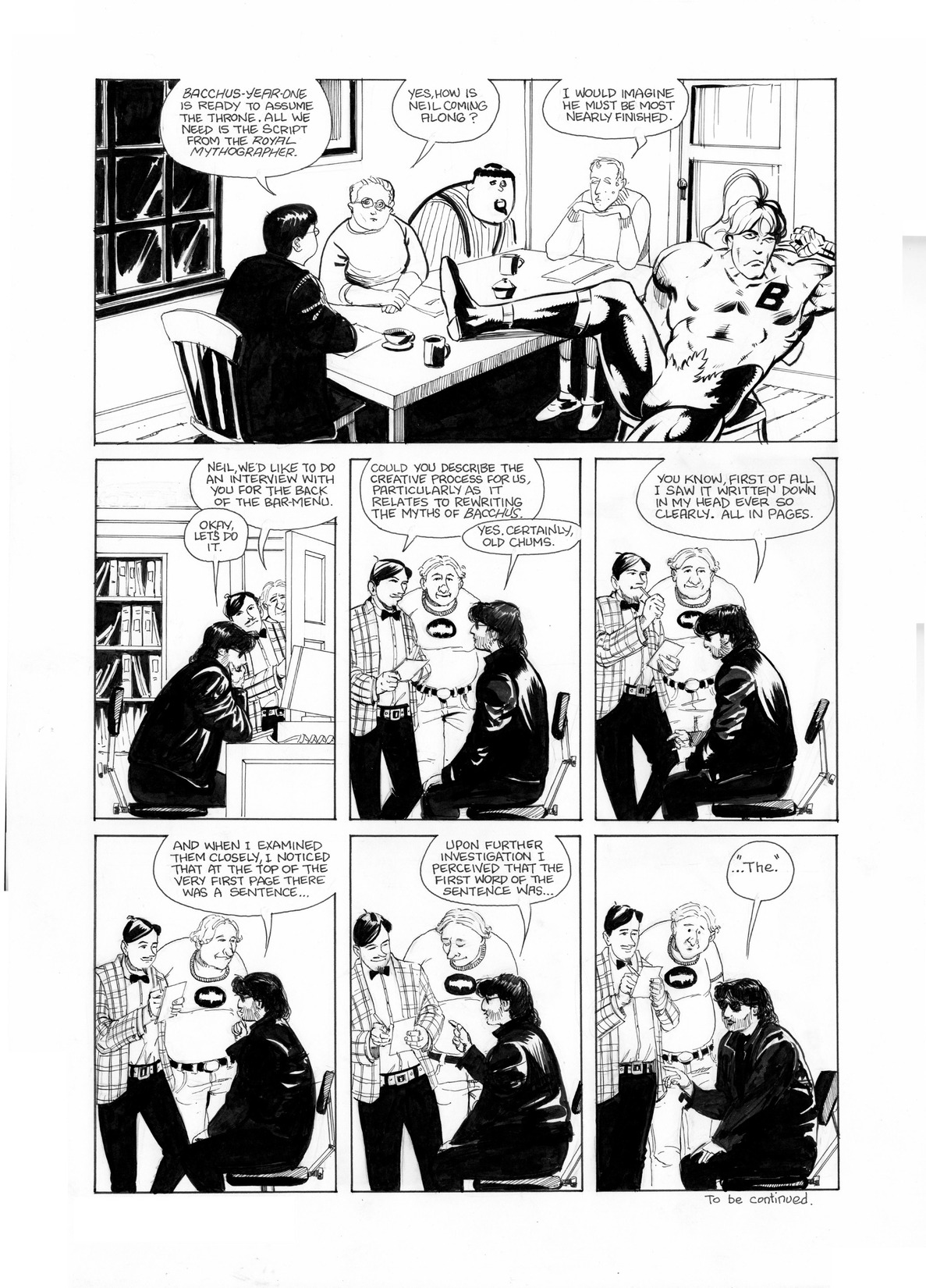 Read online Eddie Campbell's Bacchus comic -  Issue # TPB 5 - 43