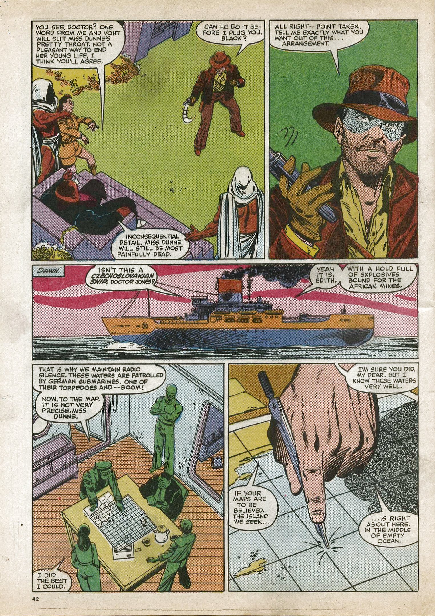 Read online Indiana Jones comic -  Issue #1 - 42