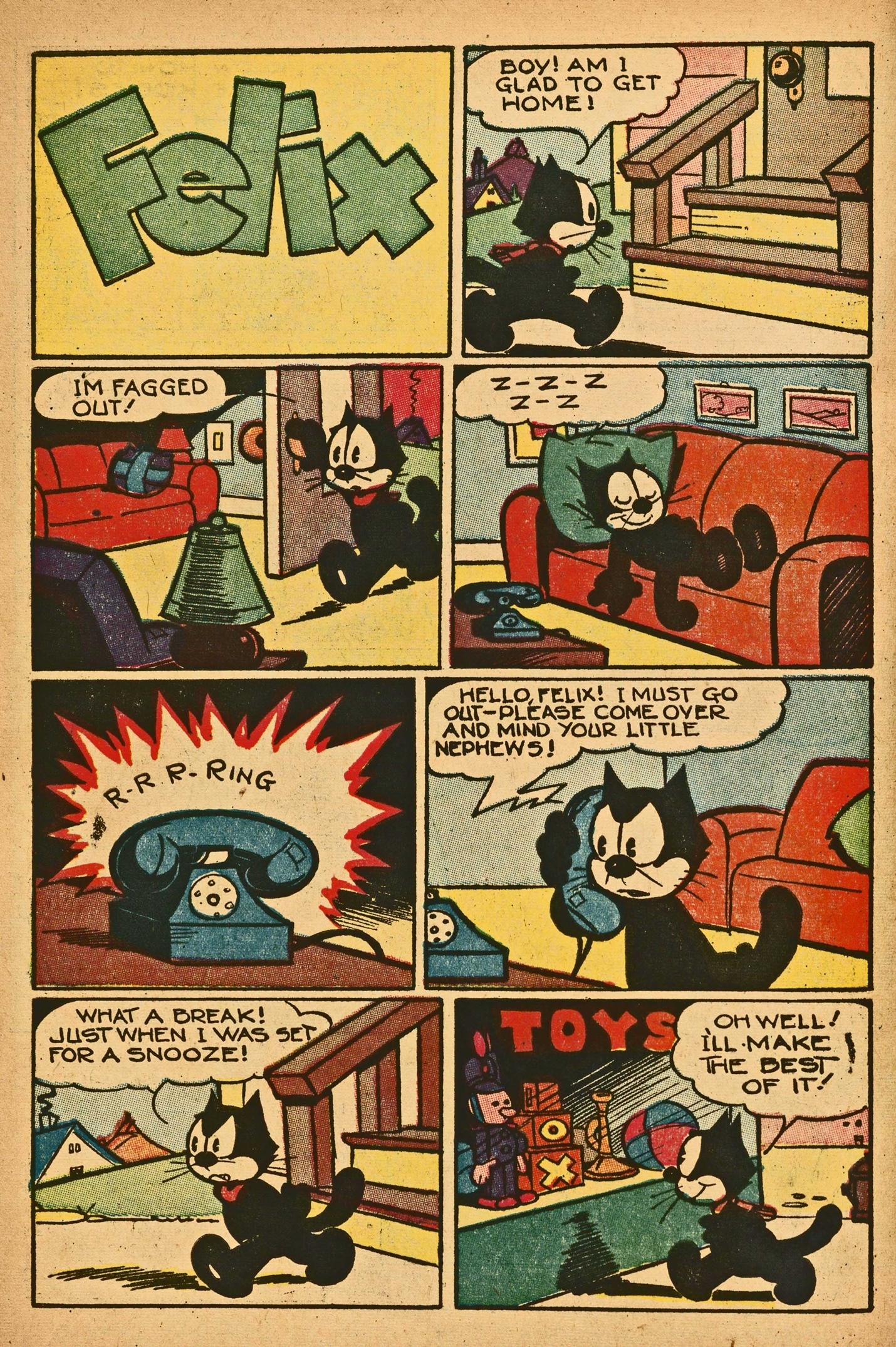 Read online Felix the Cat (1951) comic -  Issue #42 - 4
