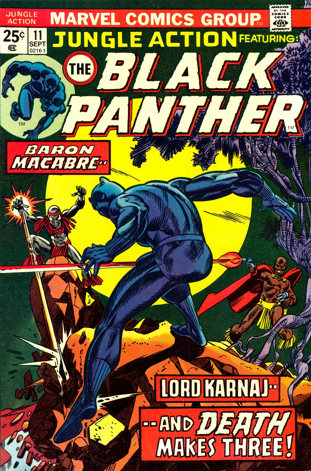 Read online Jungle Action (1972) comic -  Issue #11 - 1