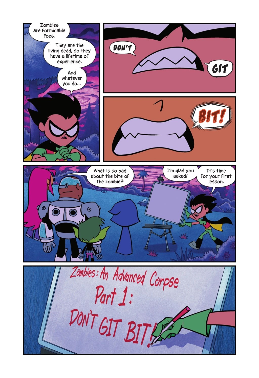 Read online Teen Titans Go! Undead?! comic -  Issue # TPB (Part 1) - 19