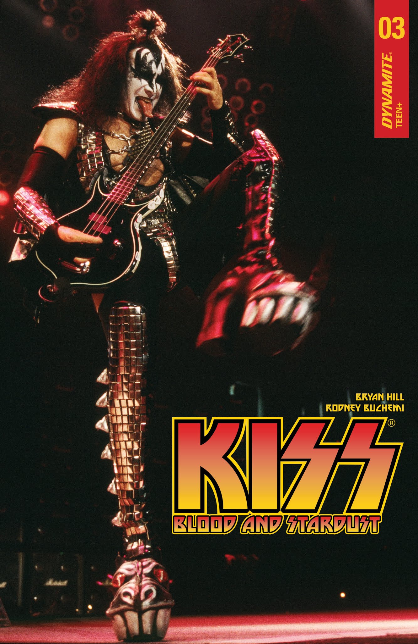 Read online KISS: Blood and Stardust comic -  Issue #3 - 4