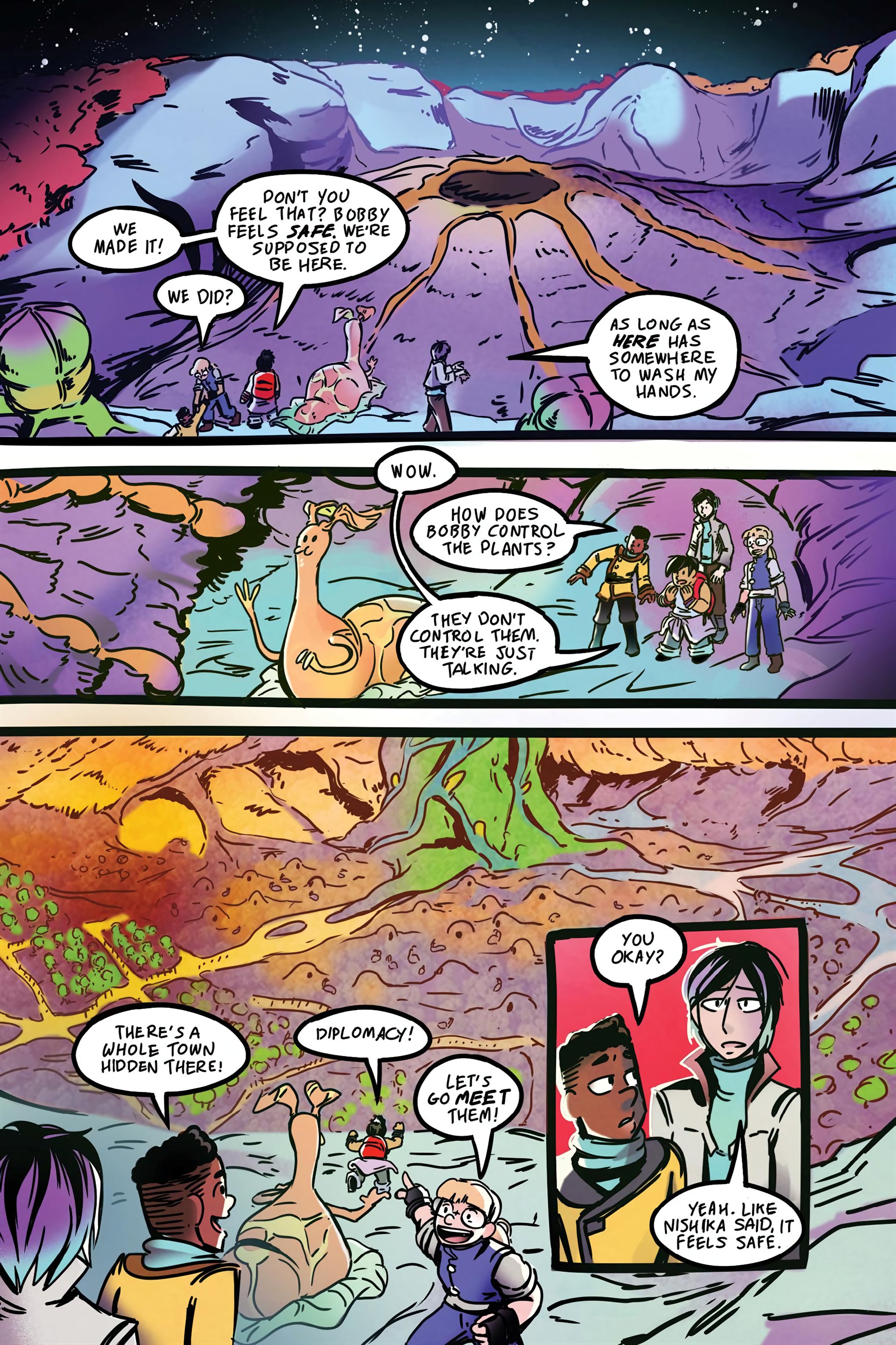 Read online Cosmic Cadets: Contact! comic -  Issue # TPB (Part 1) - 58