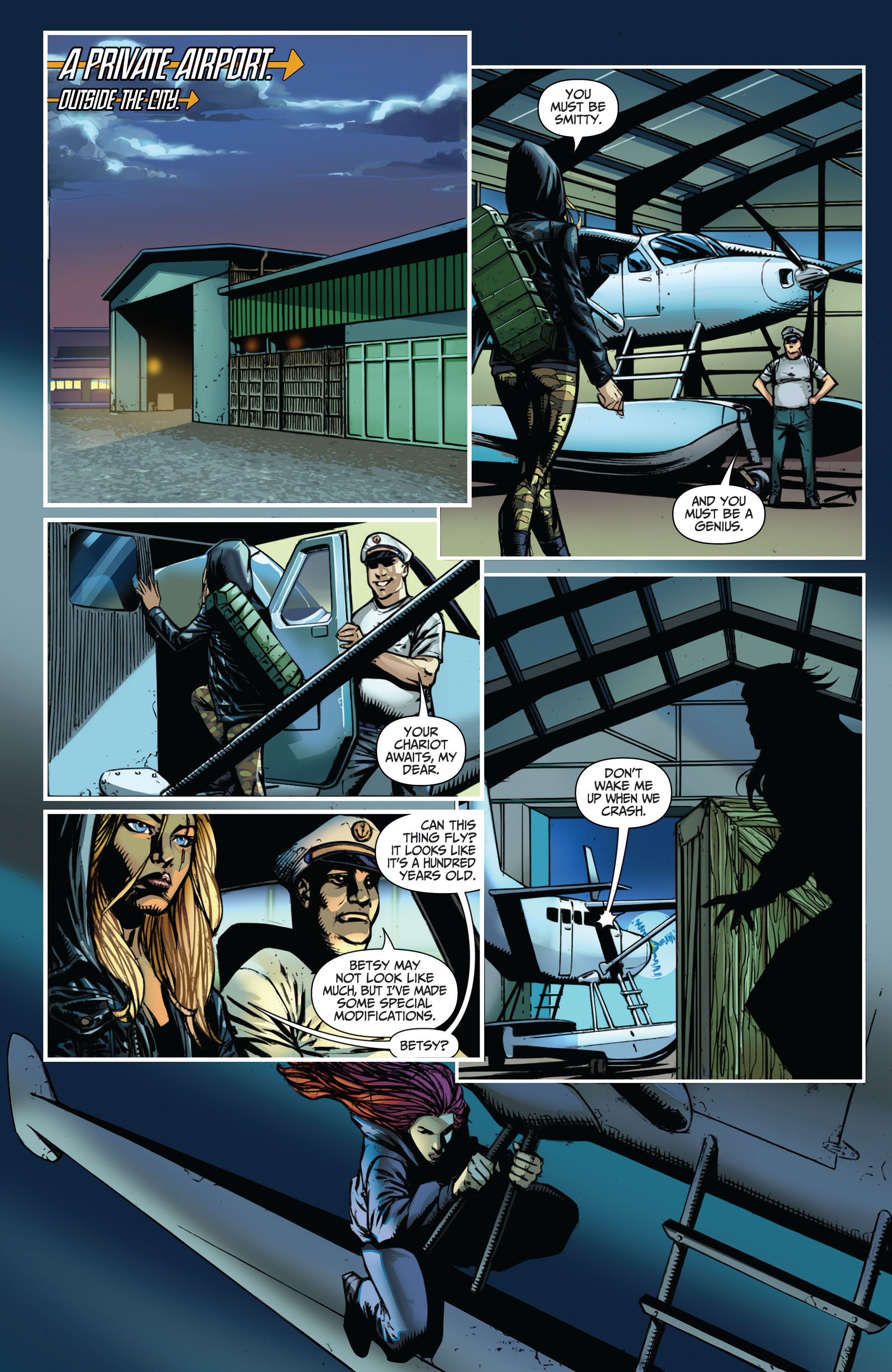 Read online Robyn Hood: Iron Maiden comic -  Issue #2 - 16