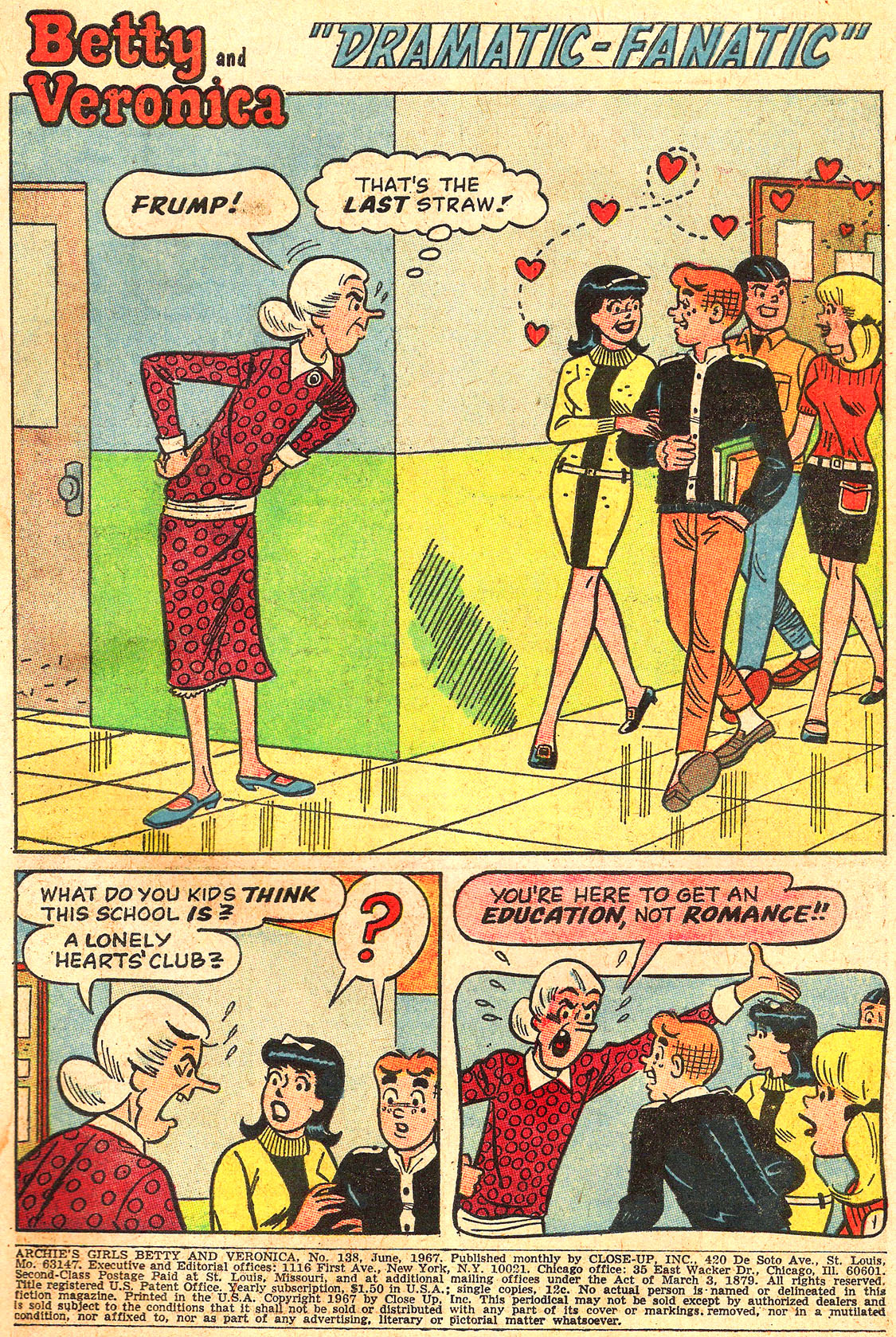 Read online Archie's Girls Betty and Veronica comic -  Issue #138 - 3