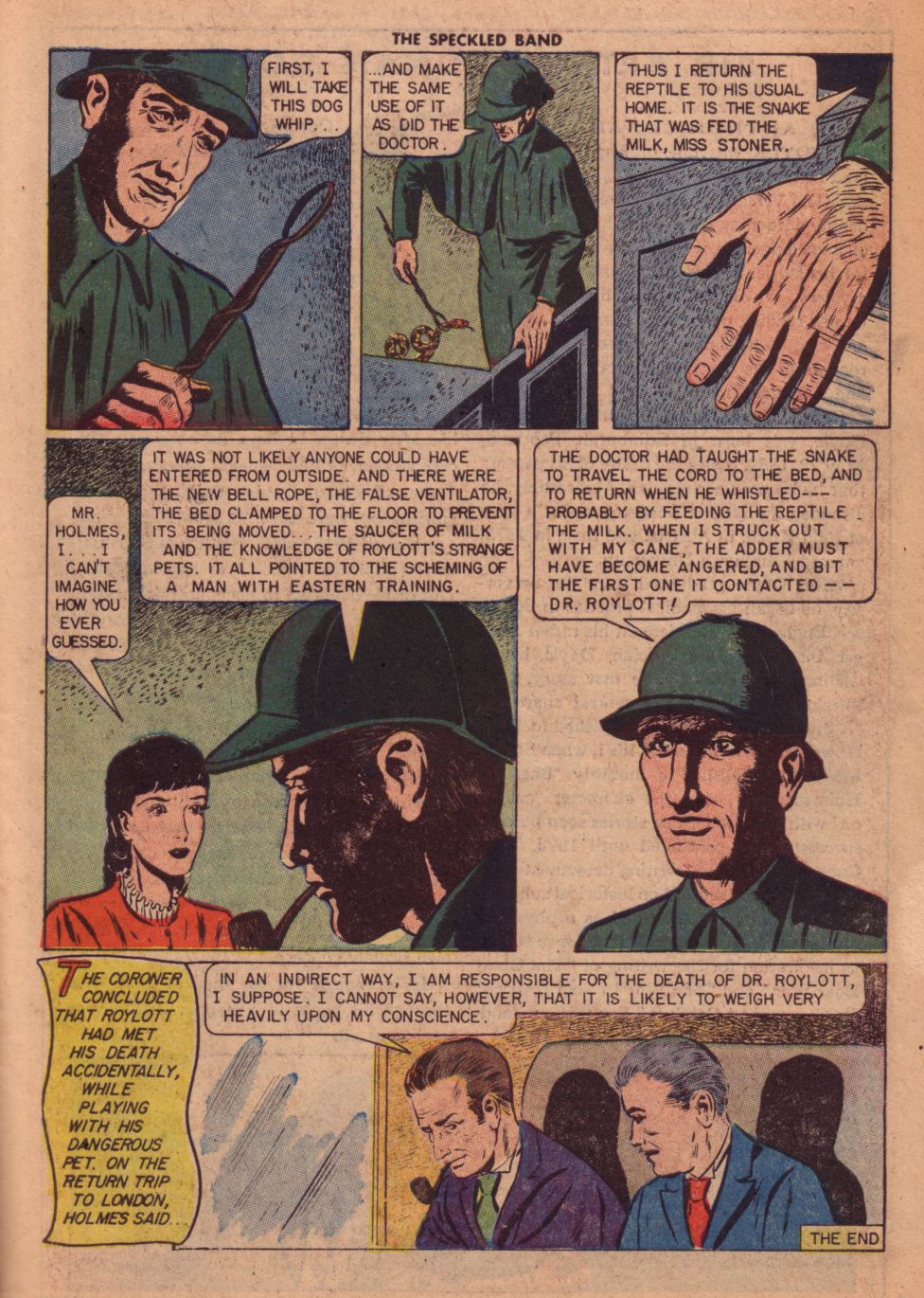 Read online Classics Illustrated comic -  Issue #110 - 47