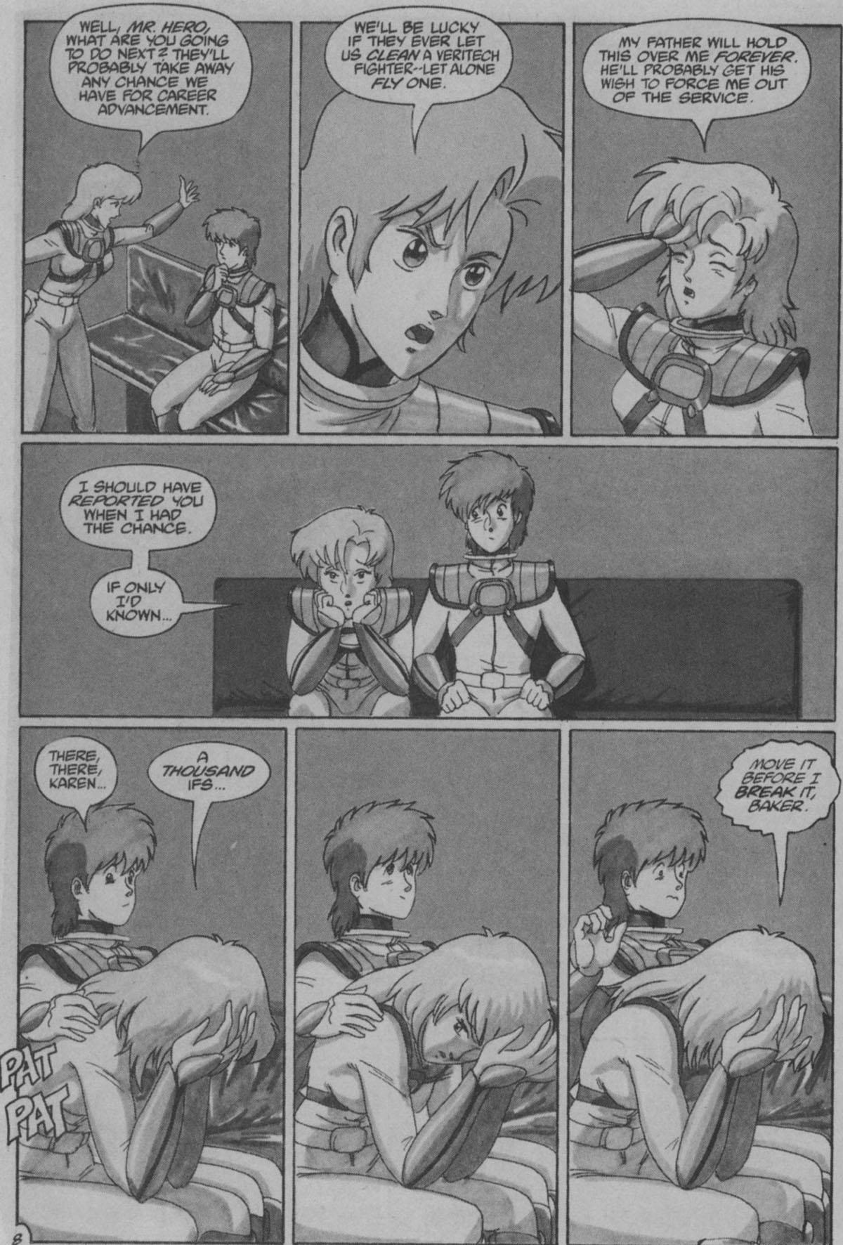 Read online Robotech II: The Sentinels - The Marriage of Rick Hunter and Lisa Hayes comic -  Issue # TPB 4 - 65