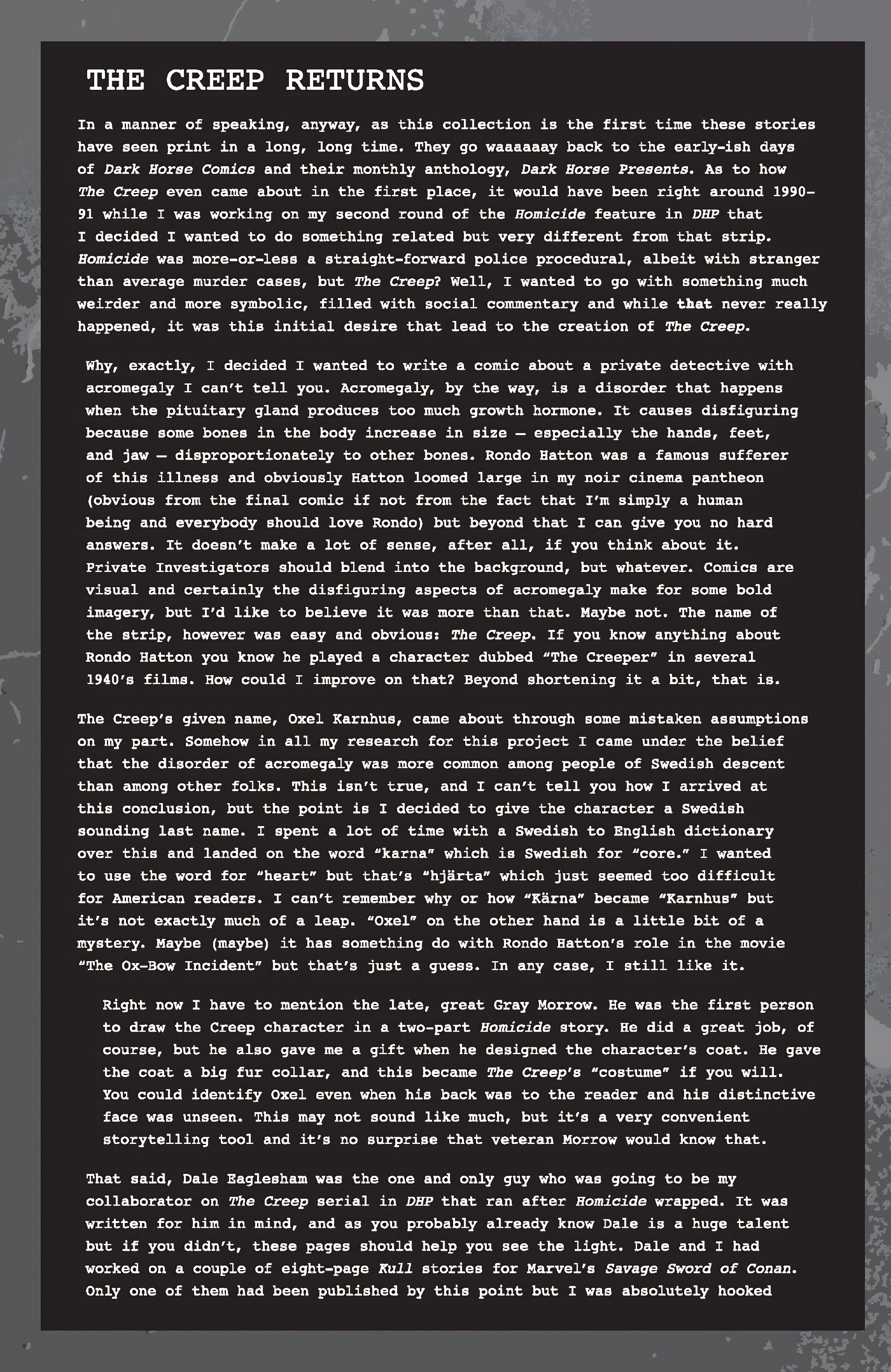Read online The Creep (2022) comic -  Issue # TPB - 4