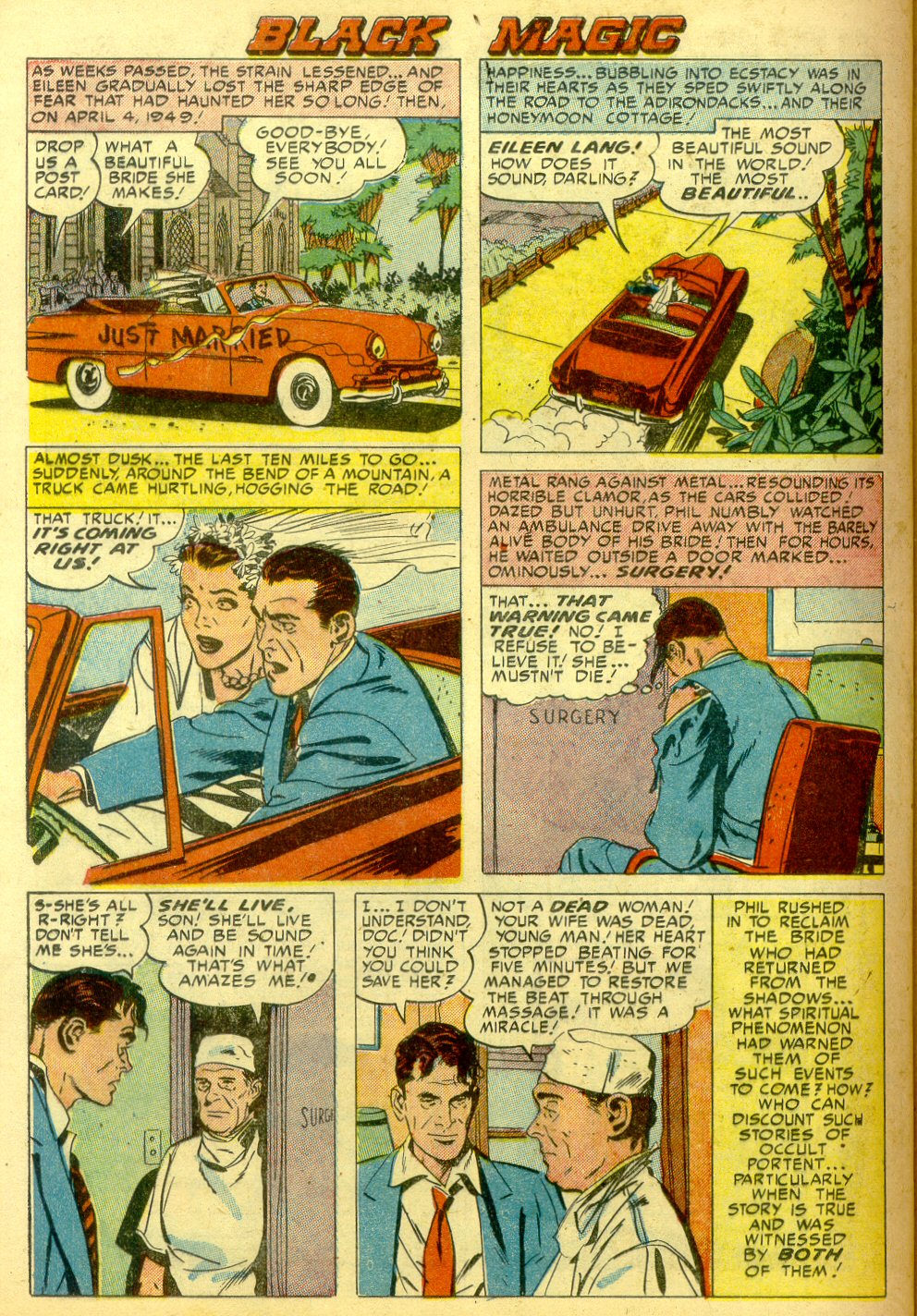 Read online Black Magic (1950) comic -  Issue #10 - 32