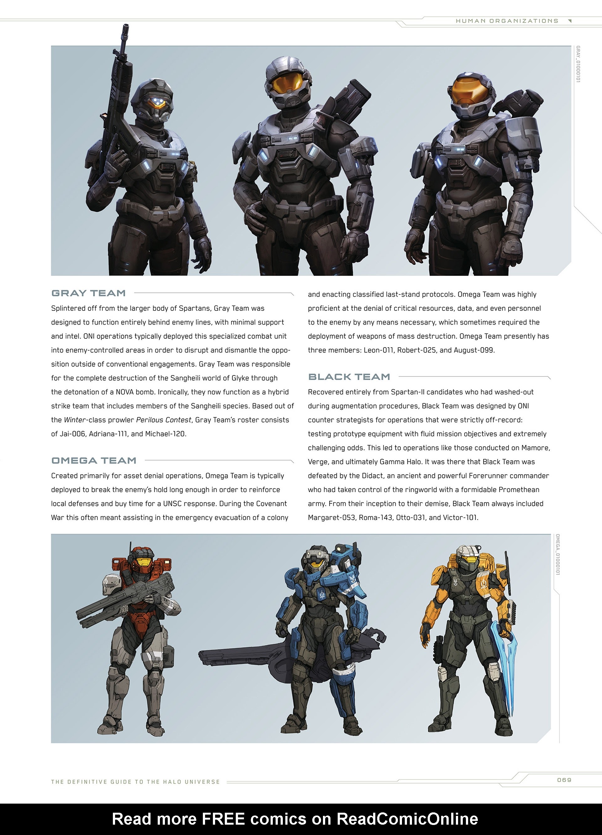 Read online Halo Encyclopedia comic -  Issue # TPB (Part 1) - 65