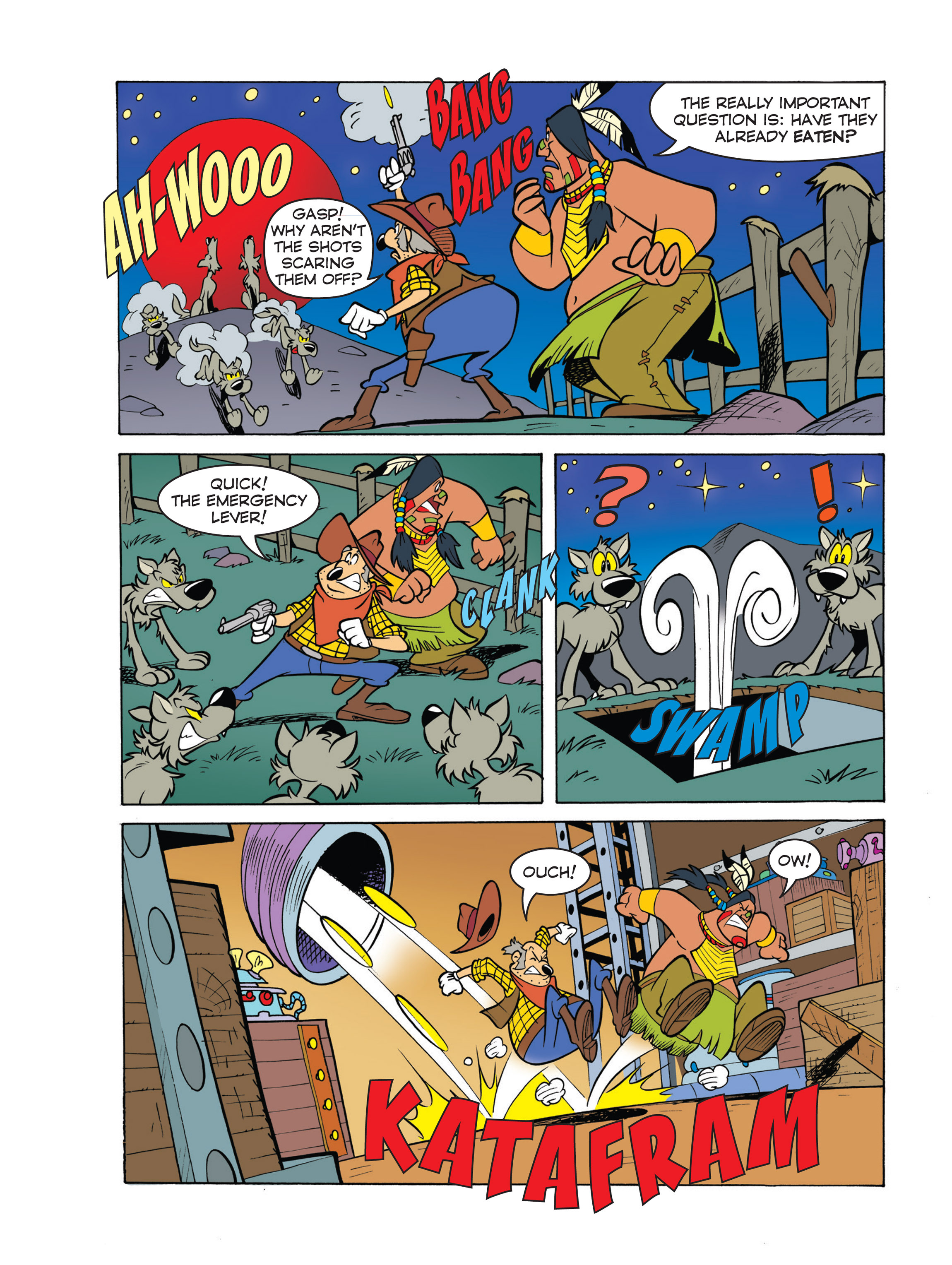 Read online Weird West Mickey: Night of the Diablero comic -  Issue # Full - 4