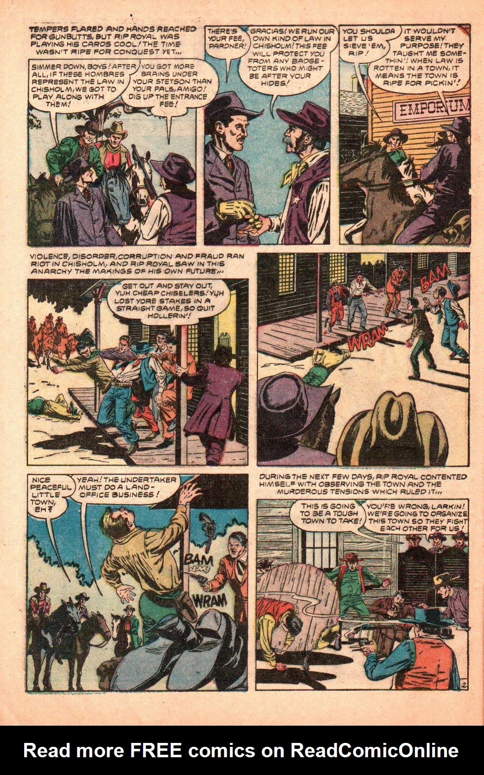 Read online Outlaw Fighters comic -  Issue #3 - 28