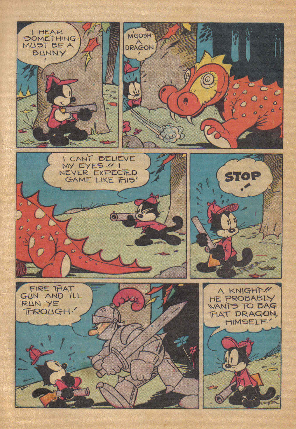 Read online Felix the Cat (1948) comic -  Issue #5 - 5