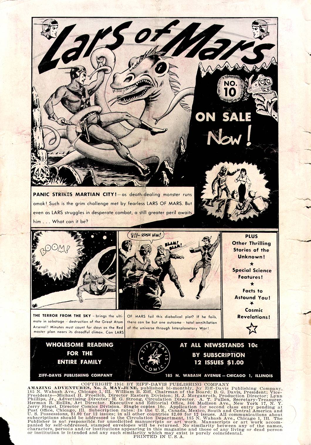 Read online Amazing Adventures (1950) comic -  Issue #3 - 2