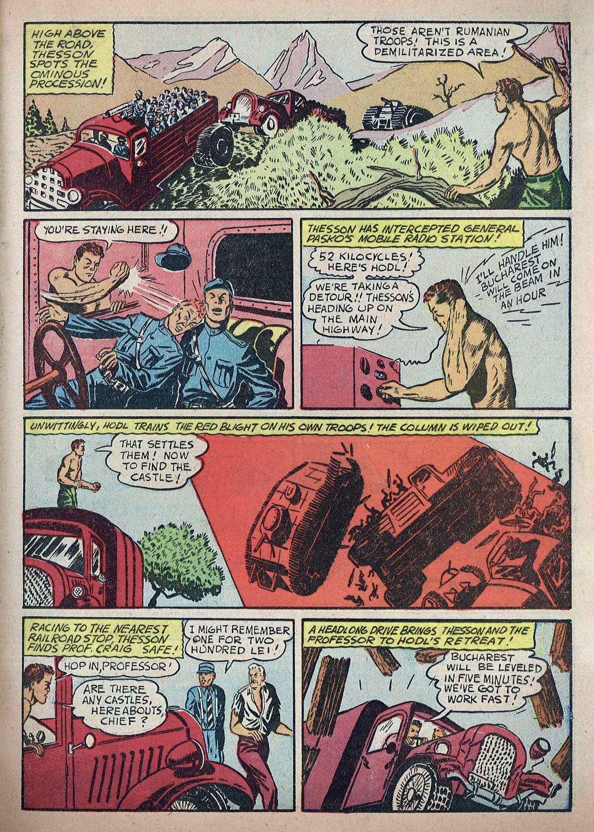 Read online Exciting Comics comic -  Issue #3 - 35