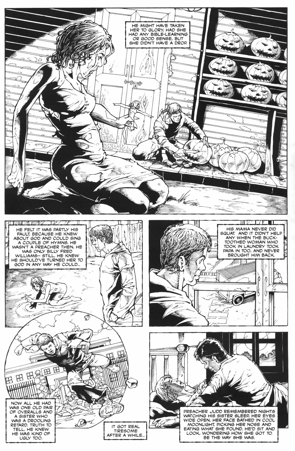 Read online Joe R. Lansdale's By Bizarre Hands comic -  Issue #1 - 4