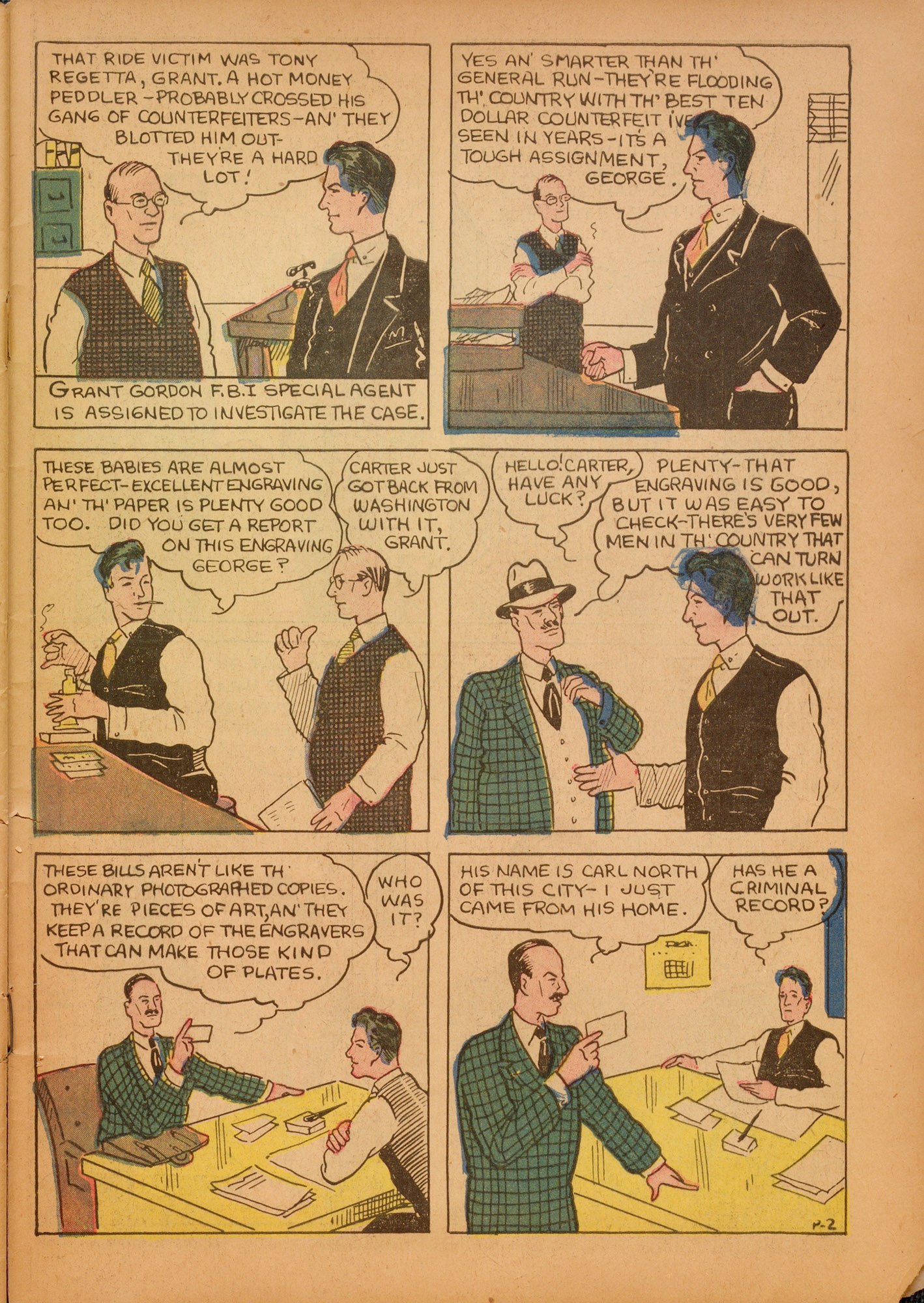 Read online Detective Picture Stories comic -  Issue #3 - 17