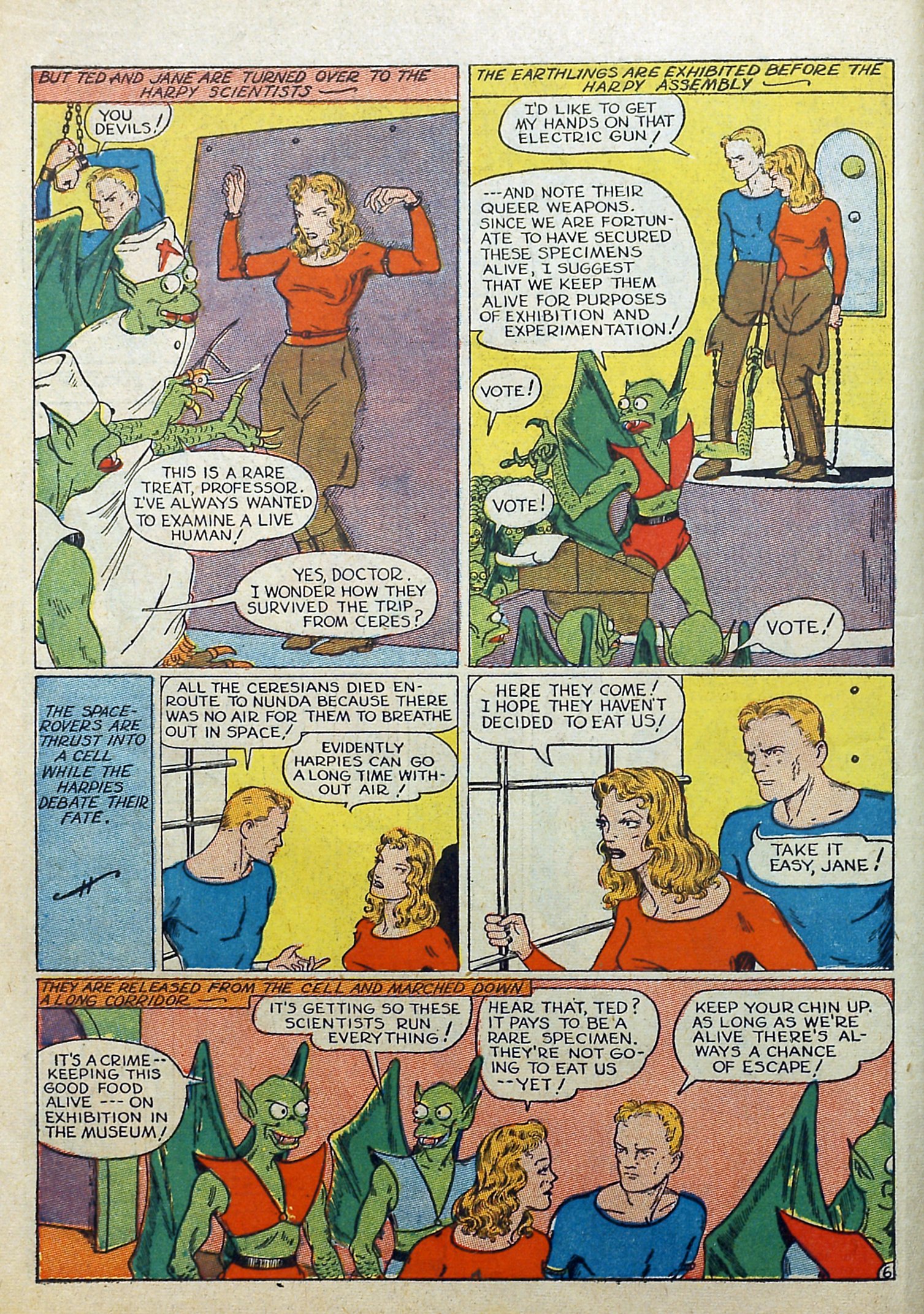 Read online Exciting Comics comic -  Issue #5 - 8