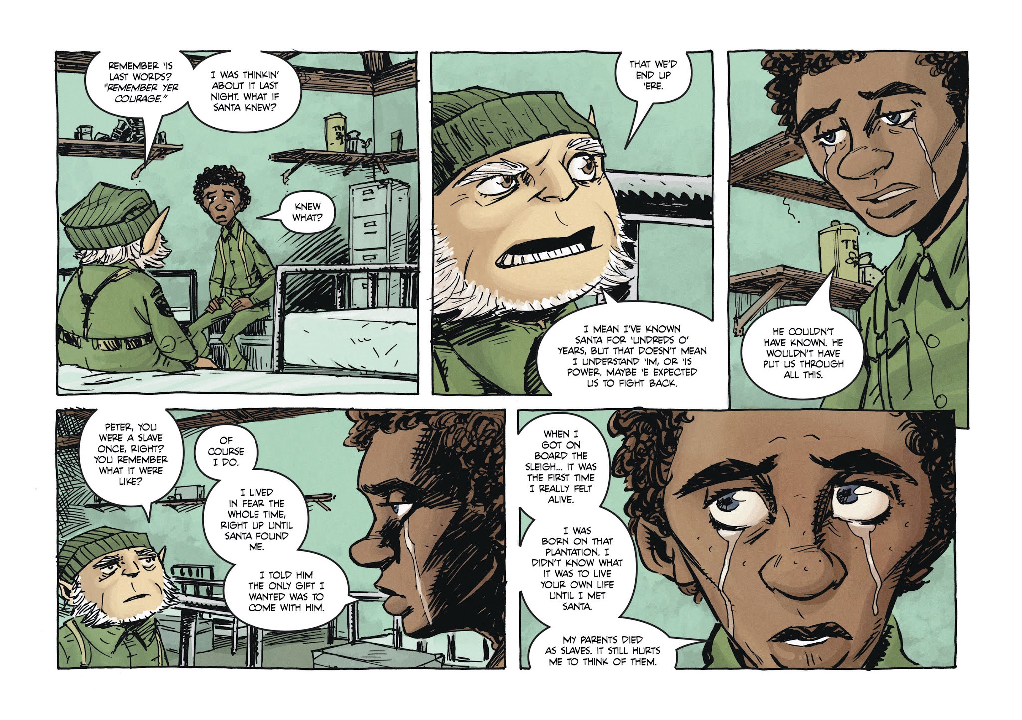 Read online Santa Claus vs. The Nazis comic -  Issue # TPB - 47