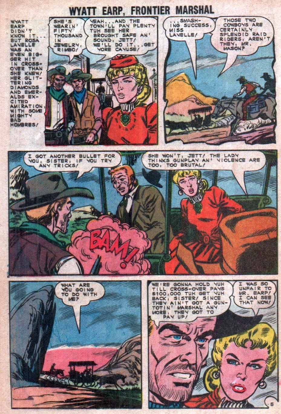 Read online Wyatt Earp Frontier Marshal comic -  Issue #56 - 8