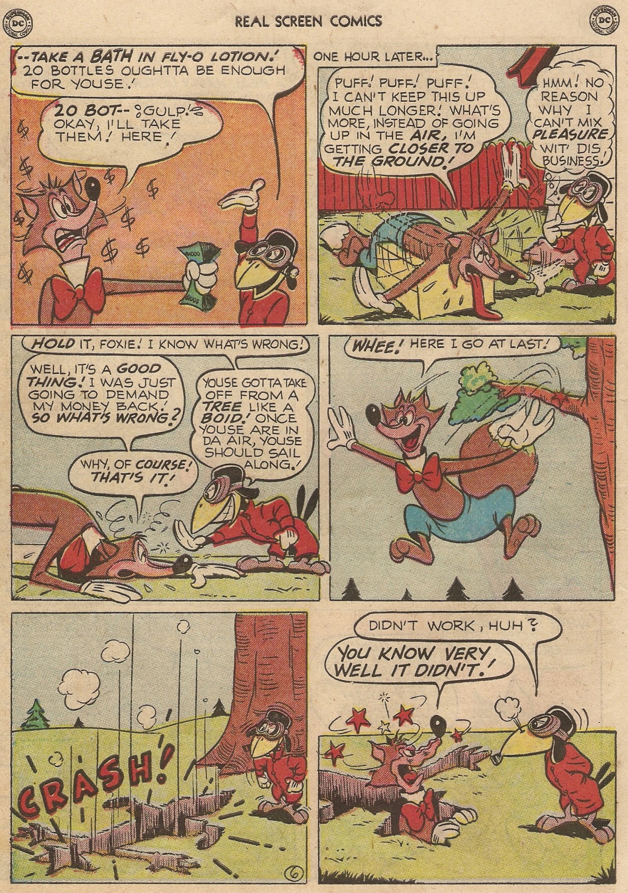 Read online Real Screen Comics comic -  Issue #36 - 8