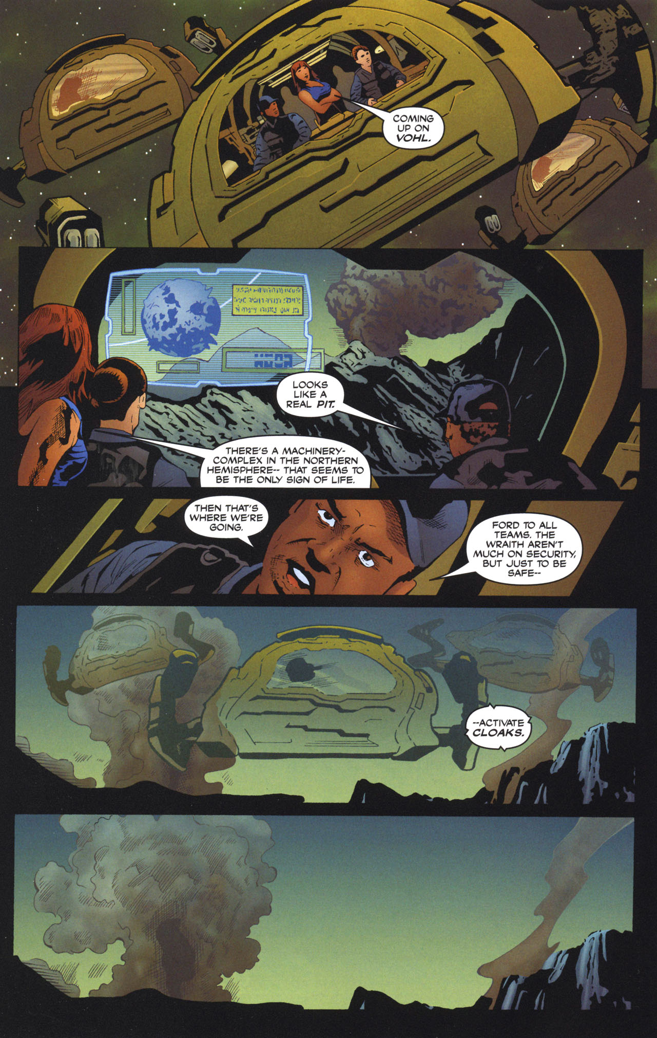 Read online Stargate Atlantis: Wraithfall comic -  Issue #3 - 15