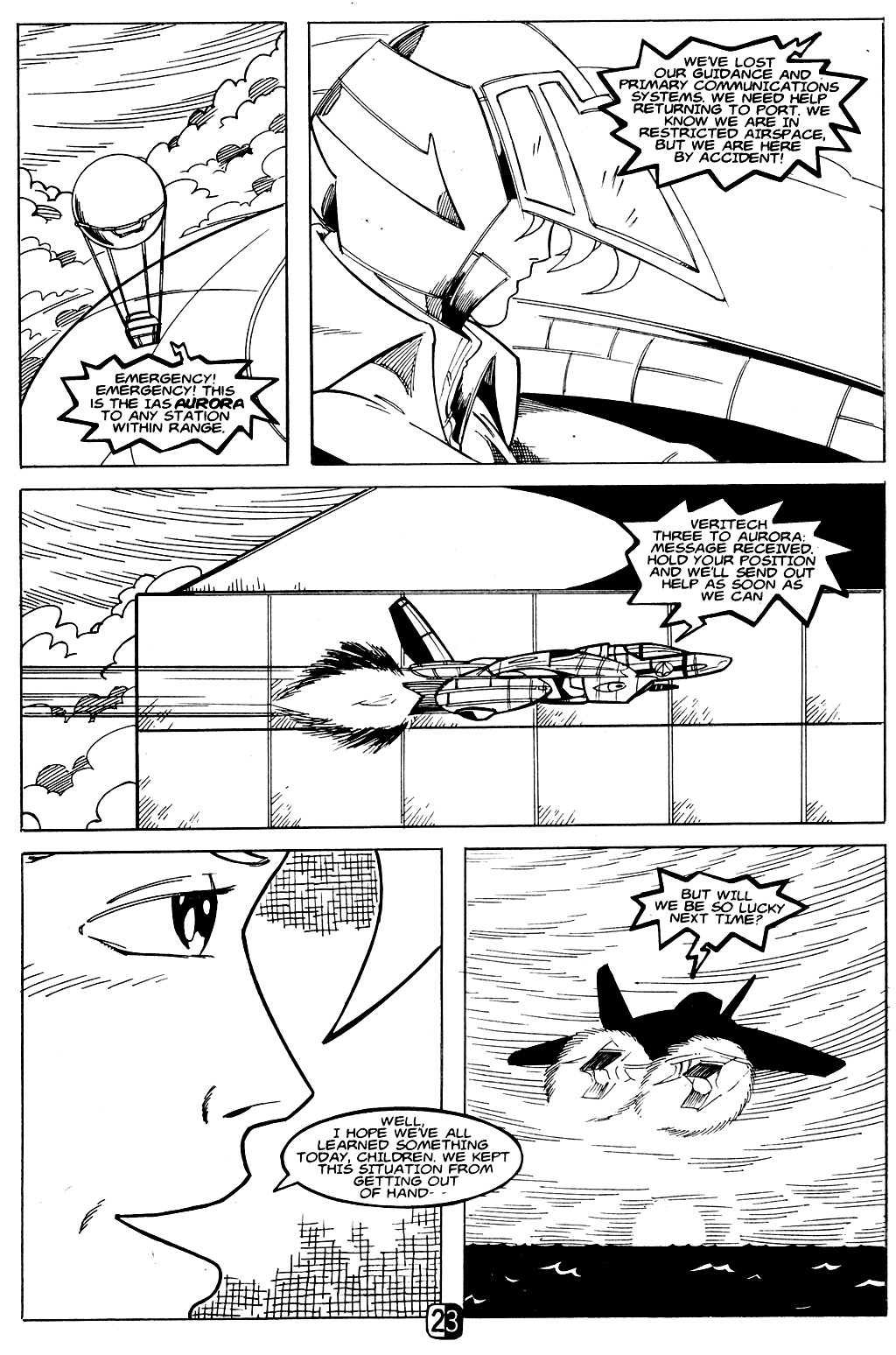 Read online Robotech: Return to Macross comic -  Issue #31 - 24