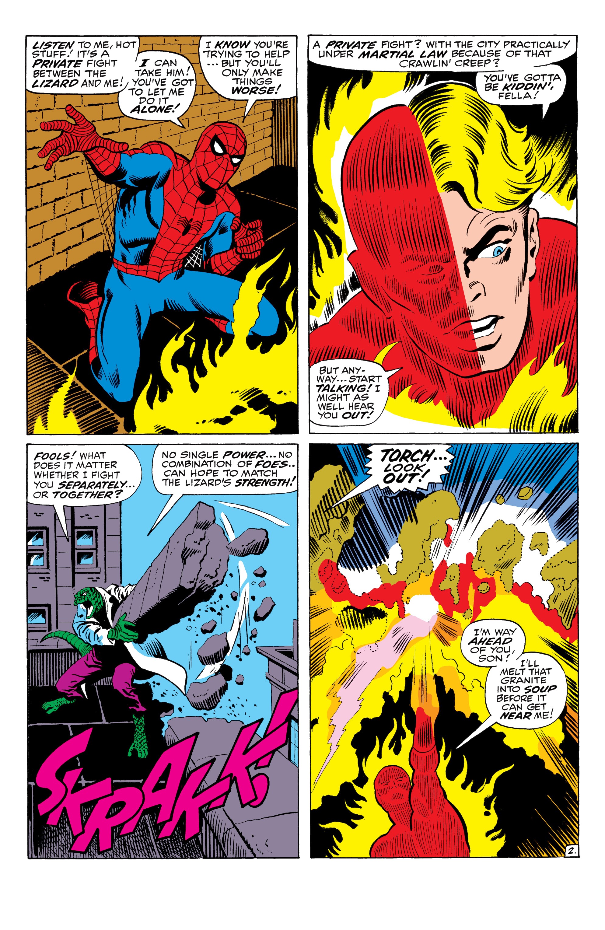 Read online Amazing Spider-Man Epic Collection comic -  Issue # The Secret of the Petrified Tablet (Part 3) - 45