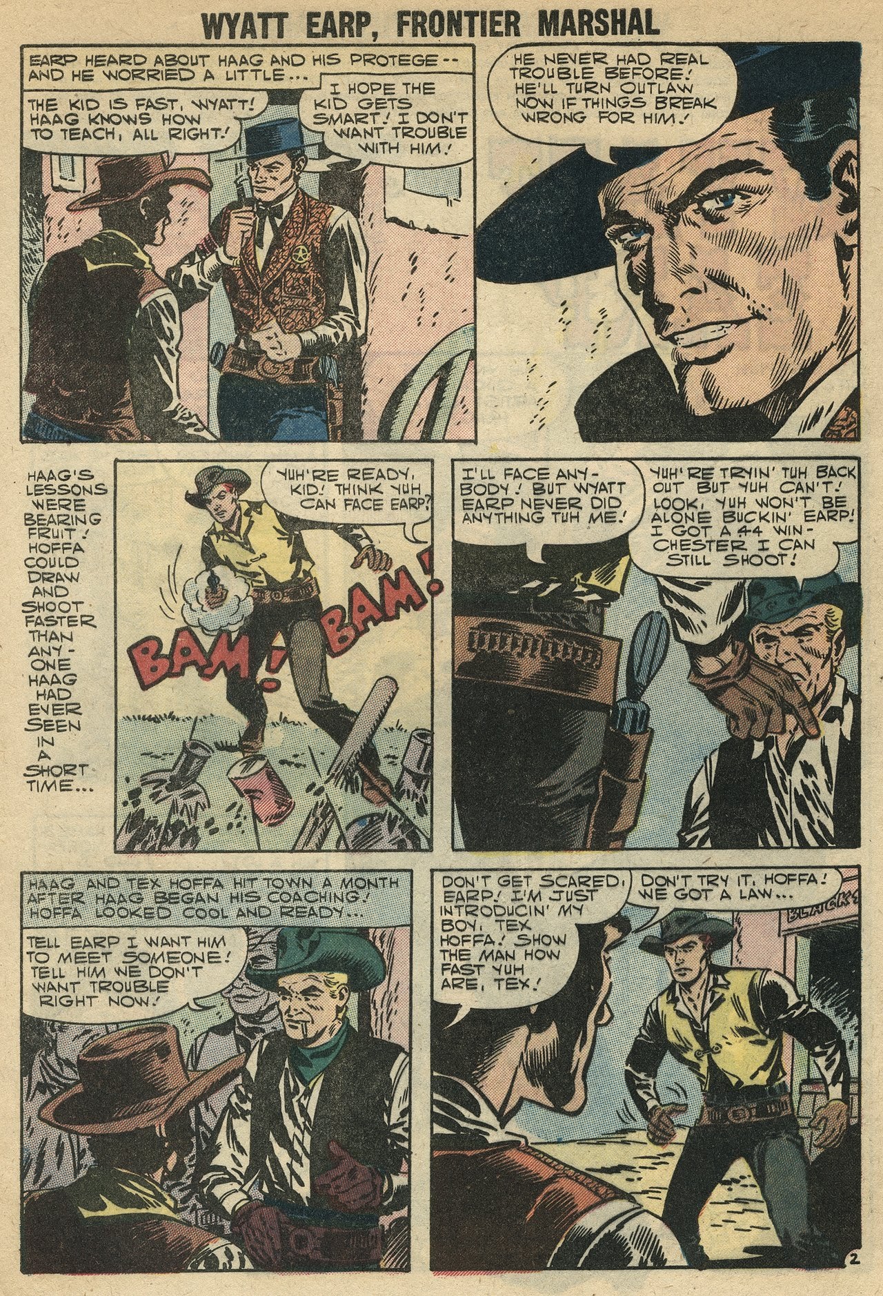 Read online Wyatt Earp Frontier Marshal comic -  Issue #19 - 4