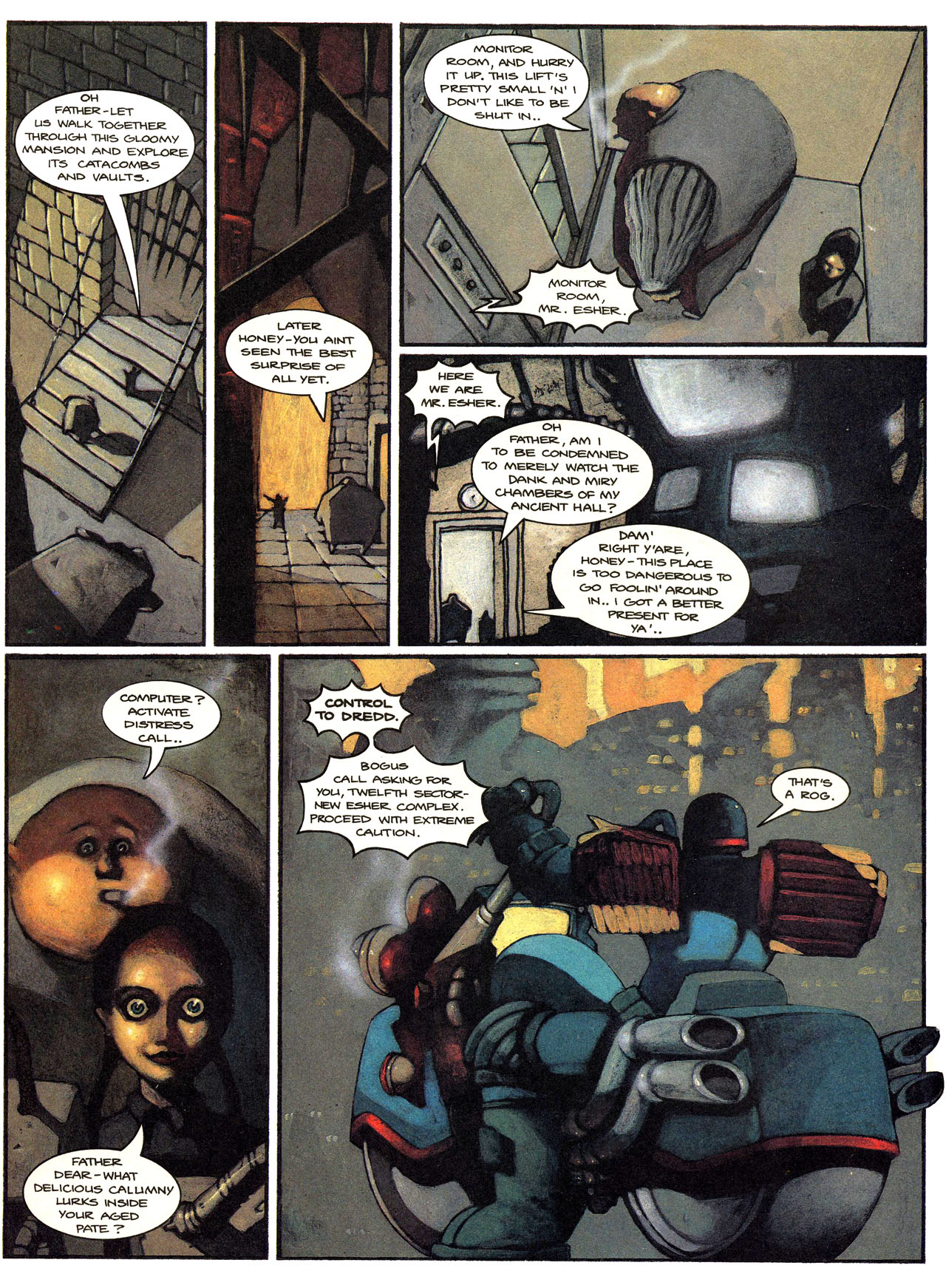 Read online Judge Dredd: The Megazine (vol. 2) comic -  Issue #70 - 6