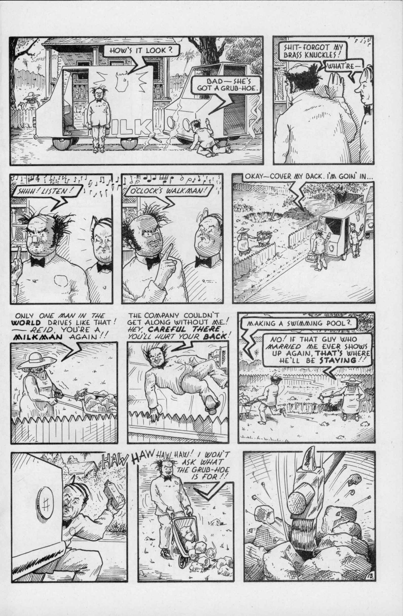 Read online Reid Fleming, World's Toughest Milkman (1986) comic -  Issue #4 - 17