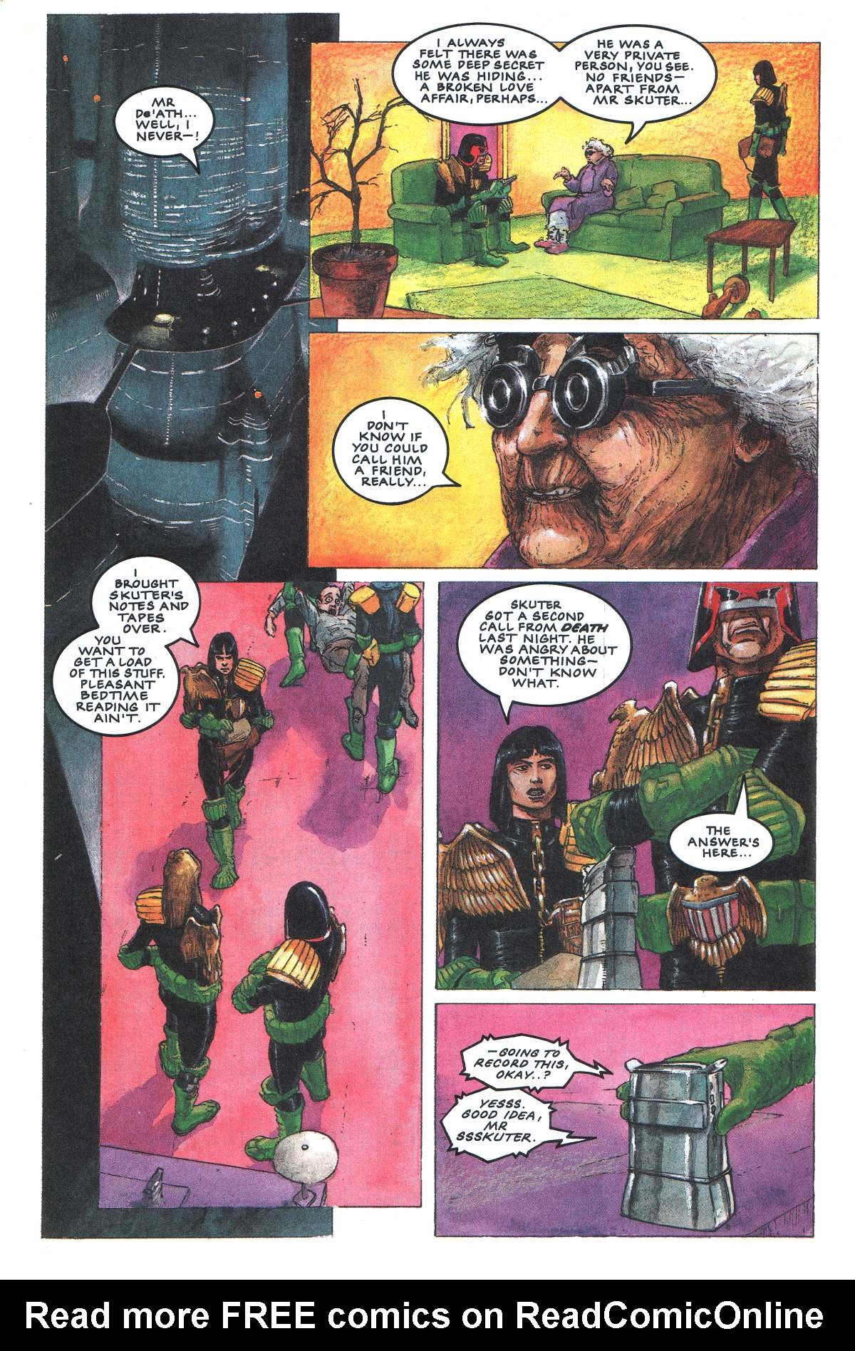 Read online Judge Dredd: The Megazine comic -  Issue #12 - 20