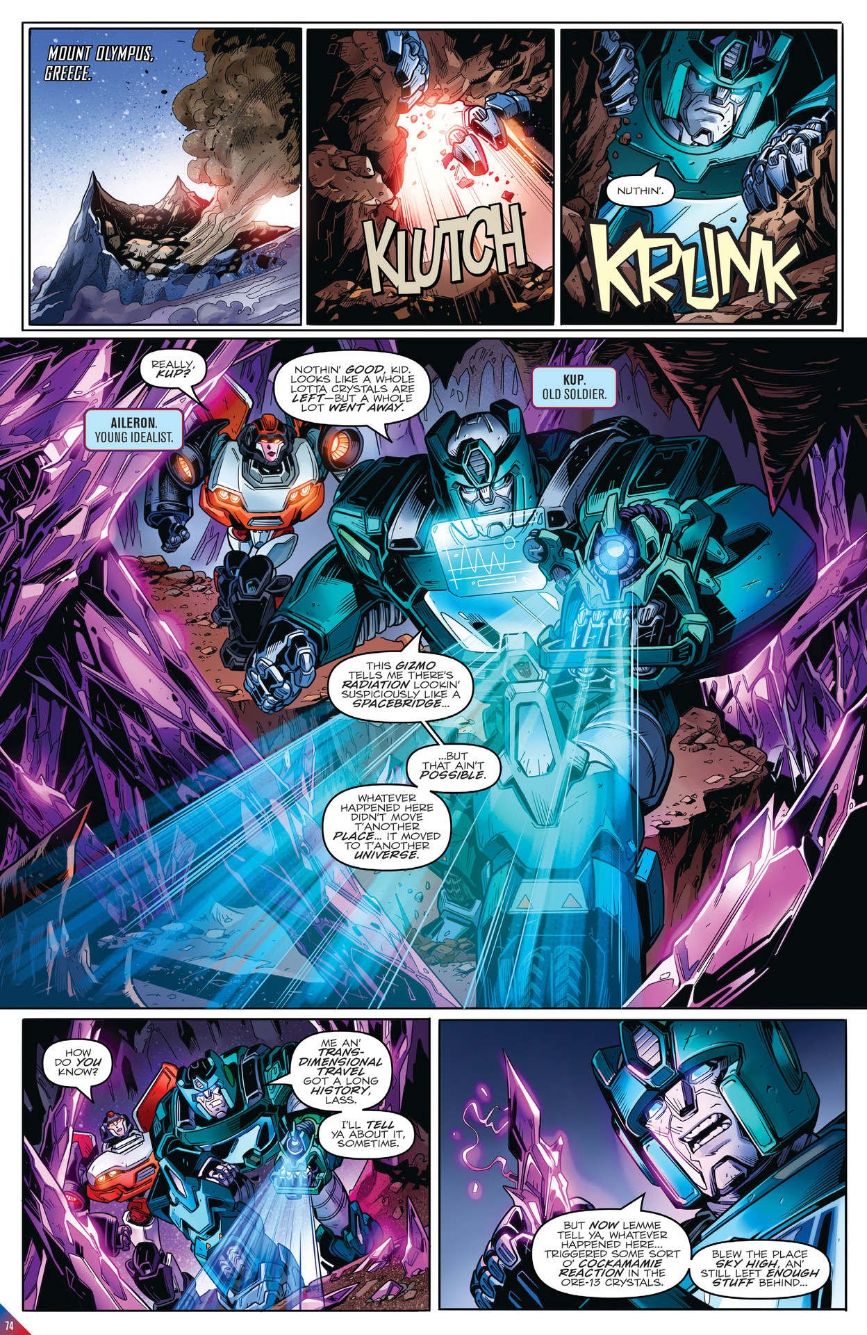 Read online Transformers: The IDW Collection Phase Three comic -  Issue # TPB 1 (Part 1) - 73