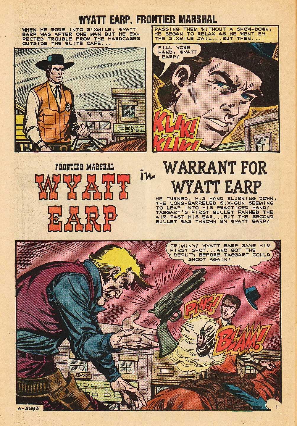 Read online Wyatt Earp Frontier Marshal comic -  Issue #54 - 26