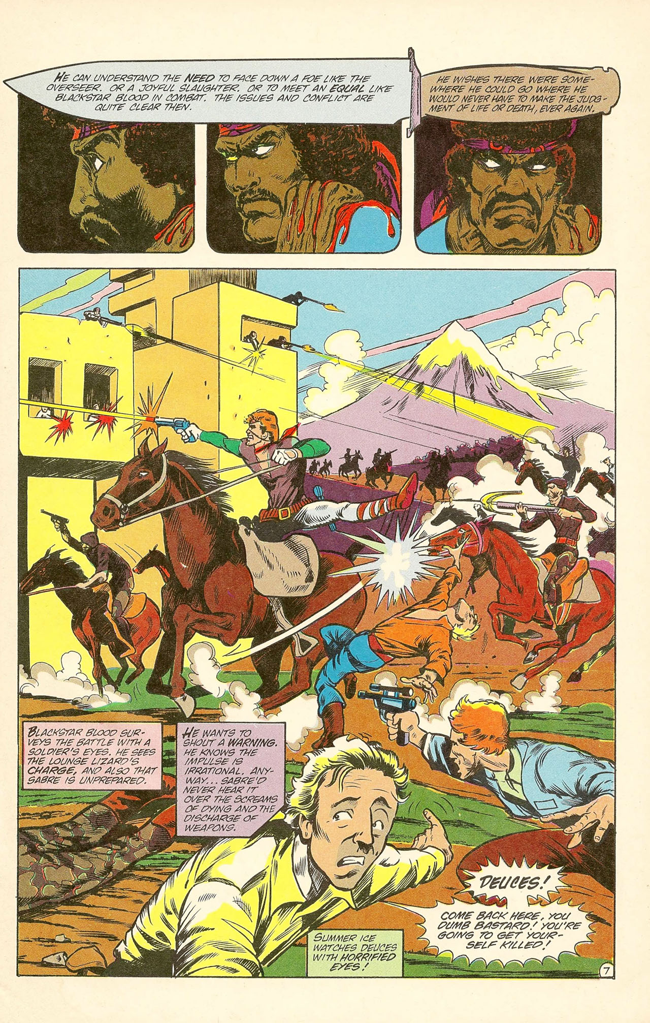 Read online Sabre comic -  Issue #6 - 9