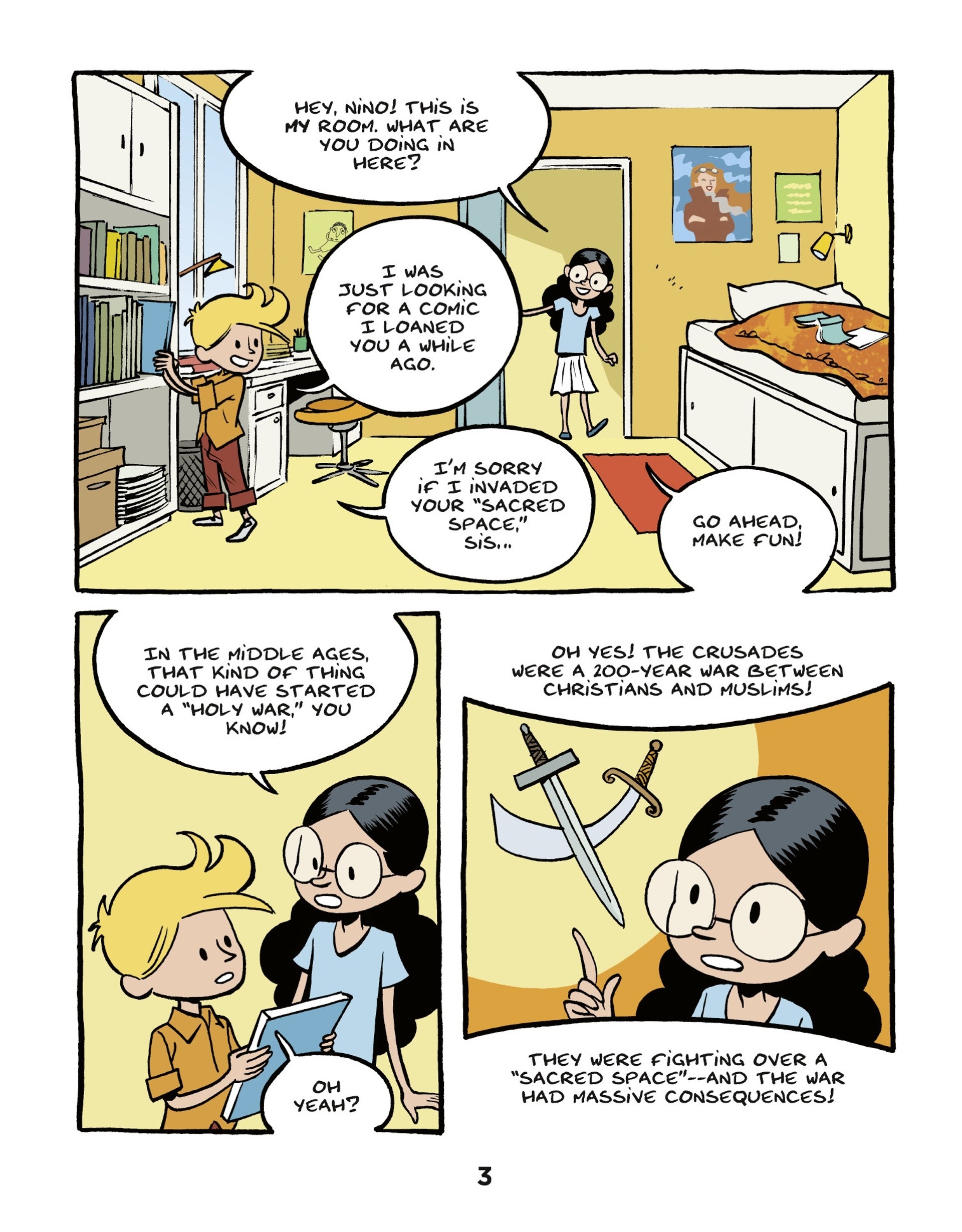 Read online On The History Trail With Ariane & Nino comic -  Issue #3 - 3