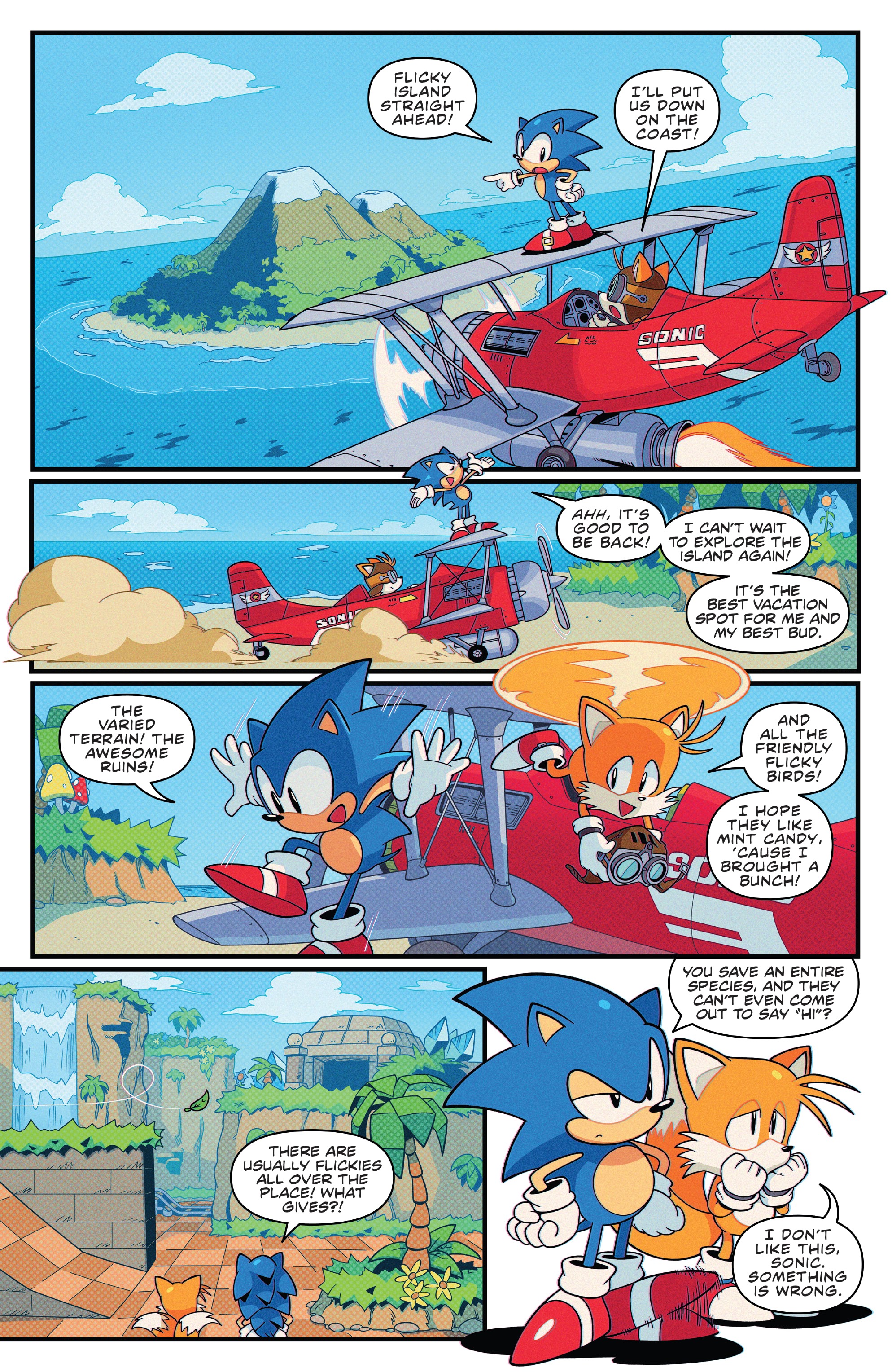 Read online Sonic The Hedgehog: Tails' 30th Anniversary Special comic -  Issue # Full - 3