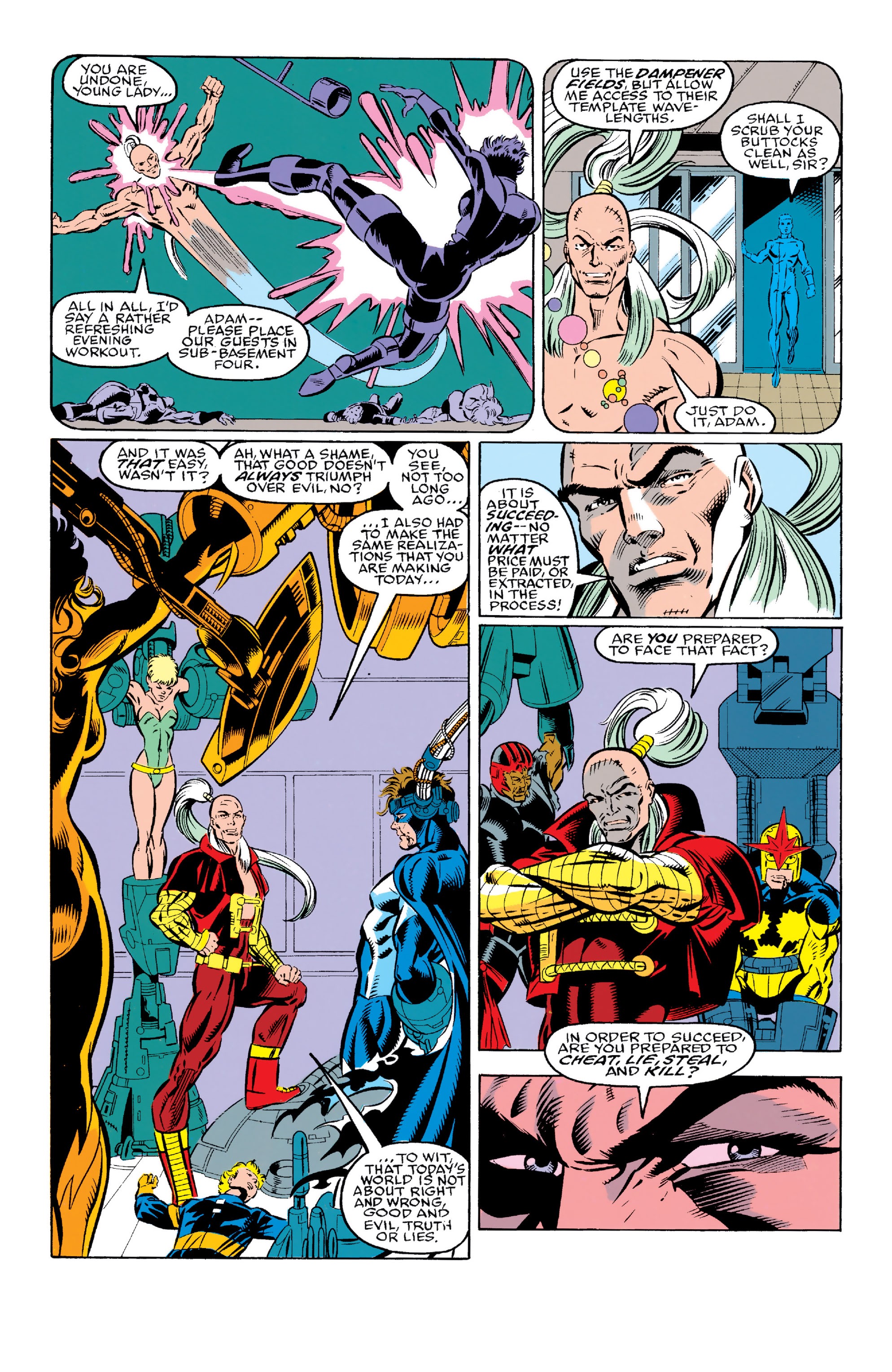 Read online The New Warriors comic -  Issue #19 - 21