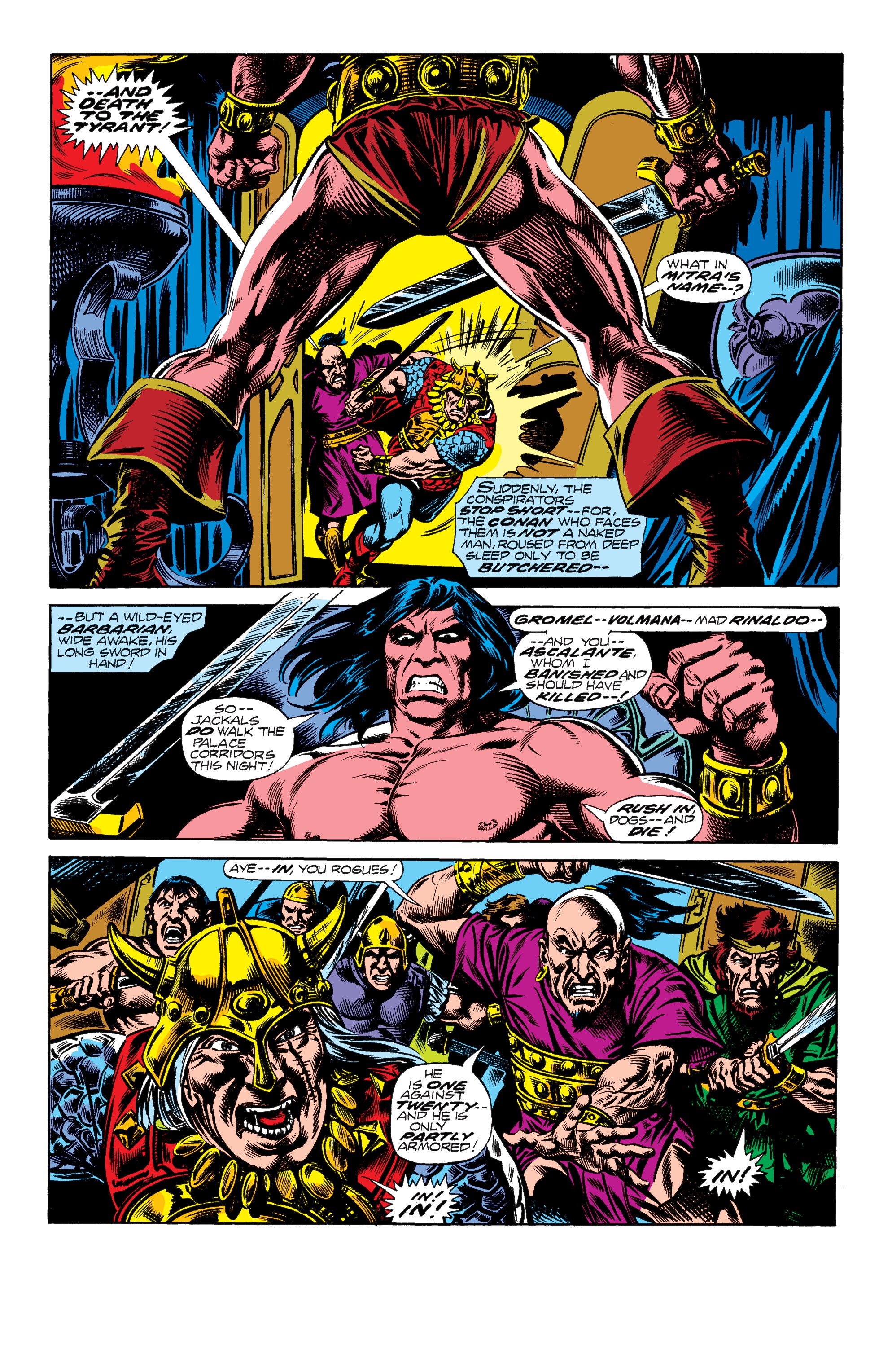 Read online Conan the Barbarian Epic Collection: The Original Marvel Years - Of Once and Future Kings comic -  Issue # TPB (Part 3) - 45