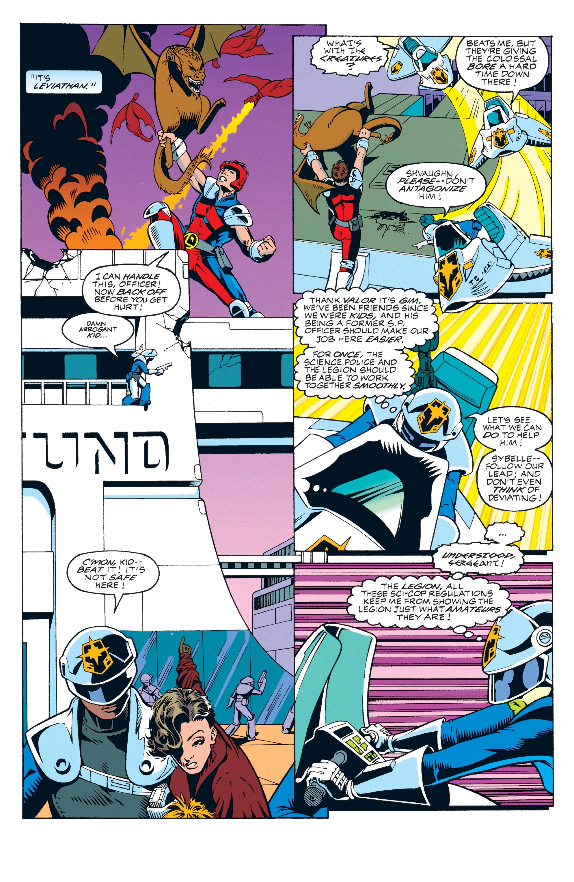 Read online Legionnaires comic -  Issue # _TPB 2 (Part 2) - 18