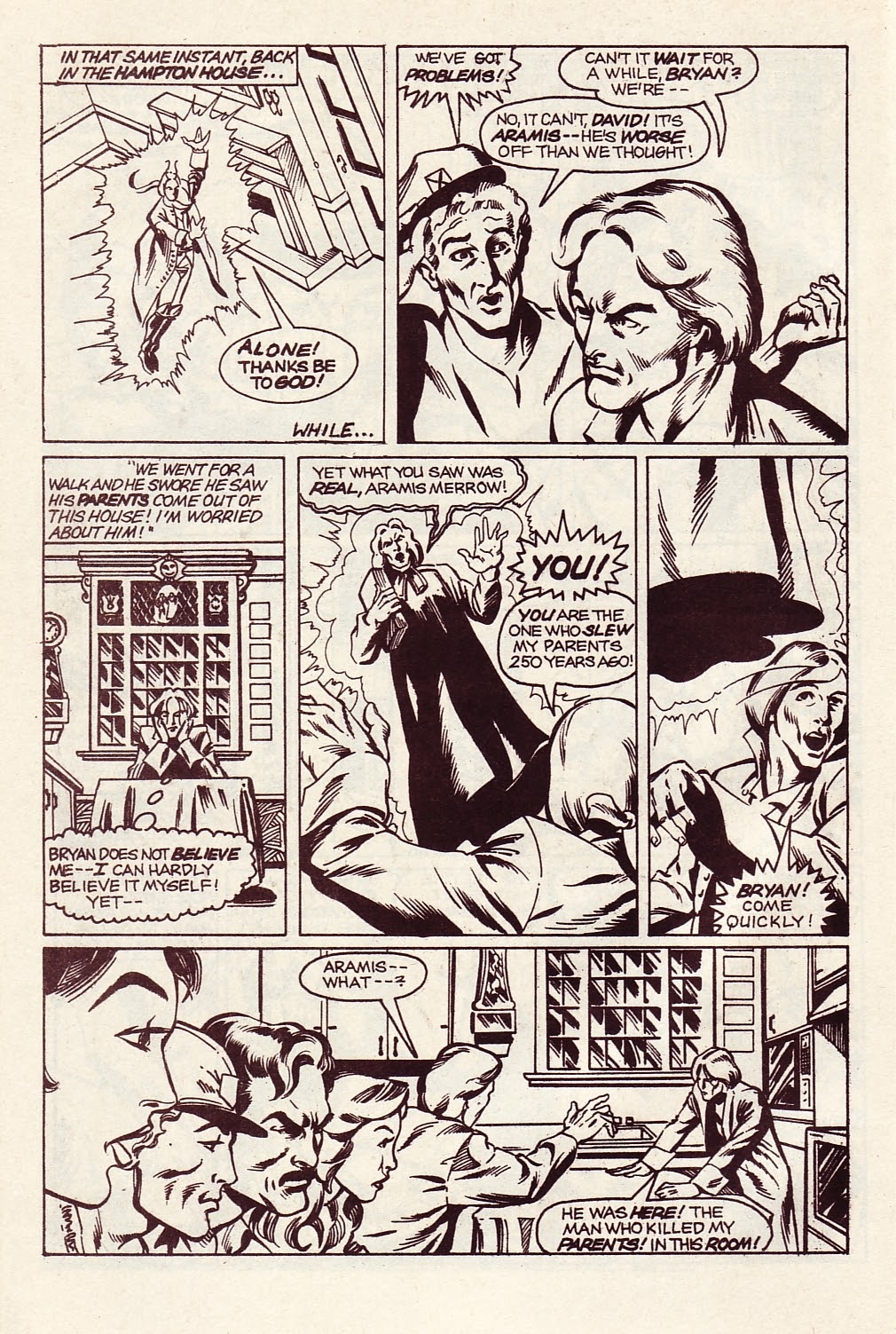 Read online Aramis comic -  Issue #3 - 14