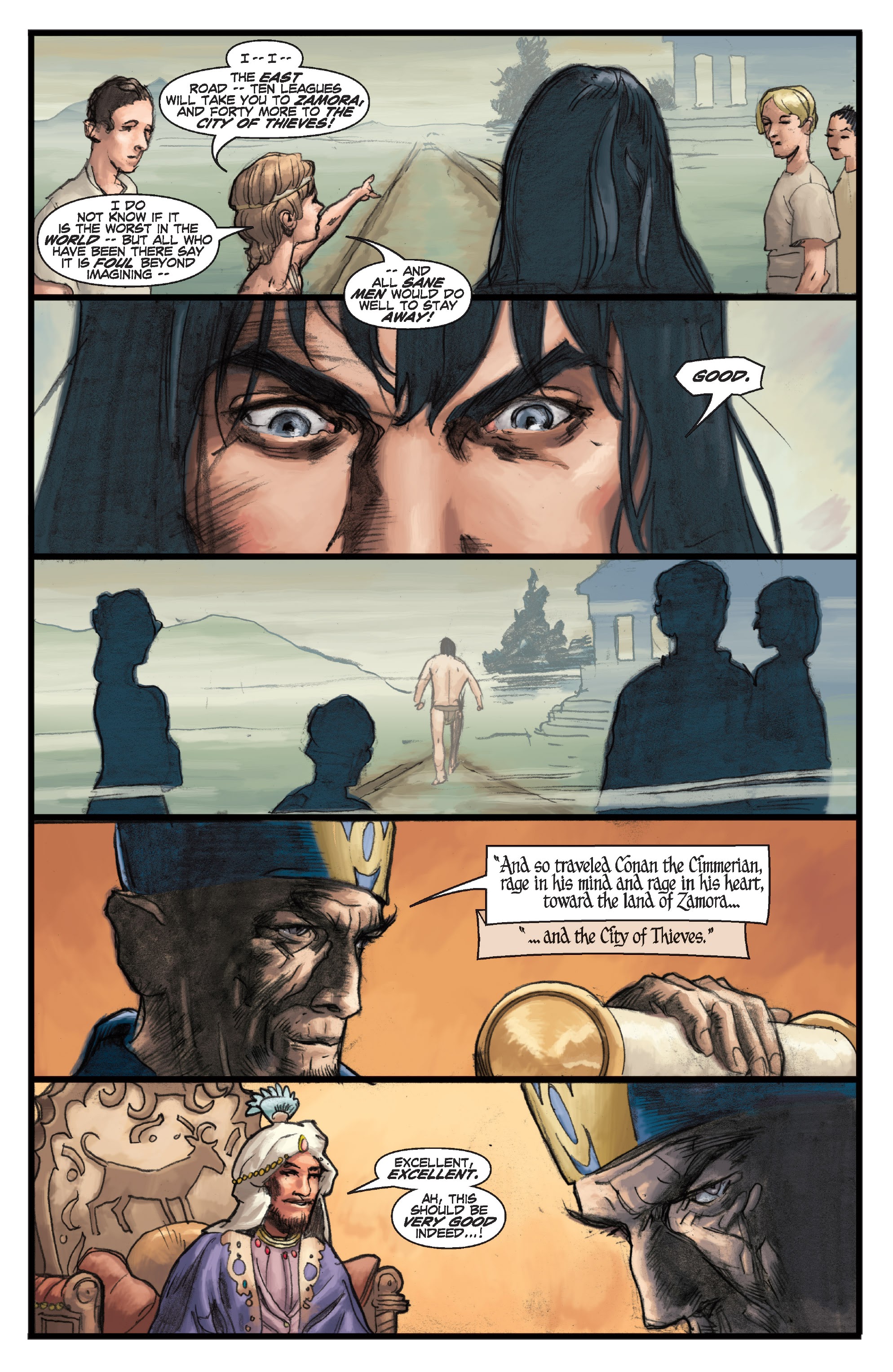 Read online Conan Chronicles Epic Collection comic -  Issue # TPB Out of the Darksome Hills (Part 4) - 87