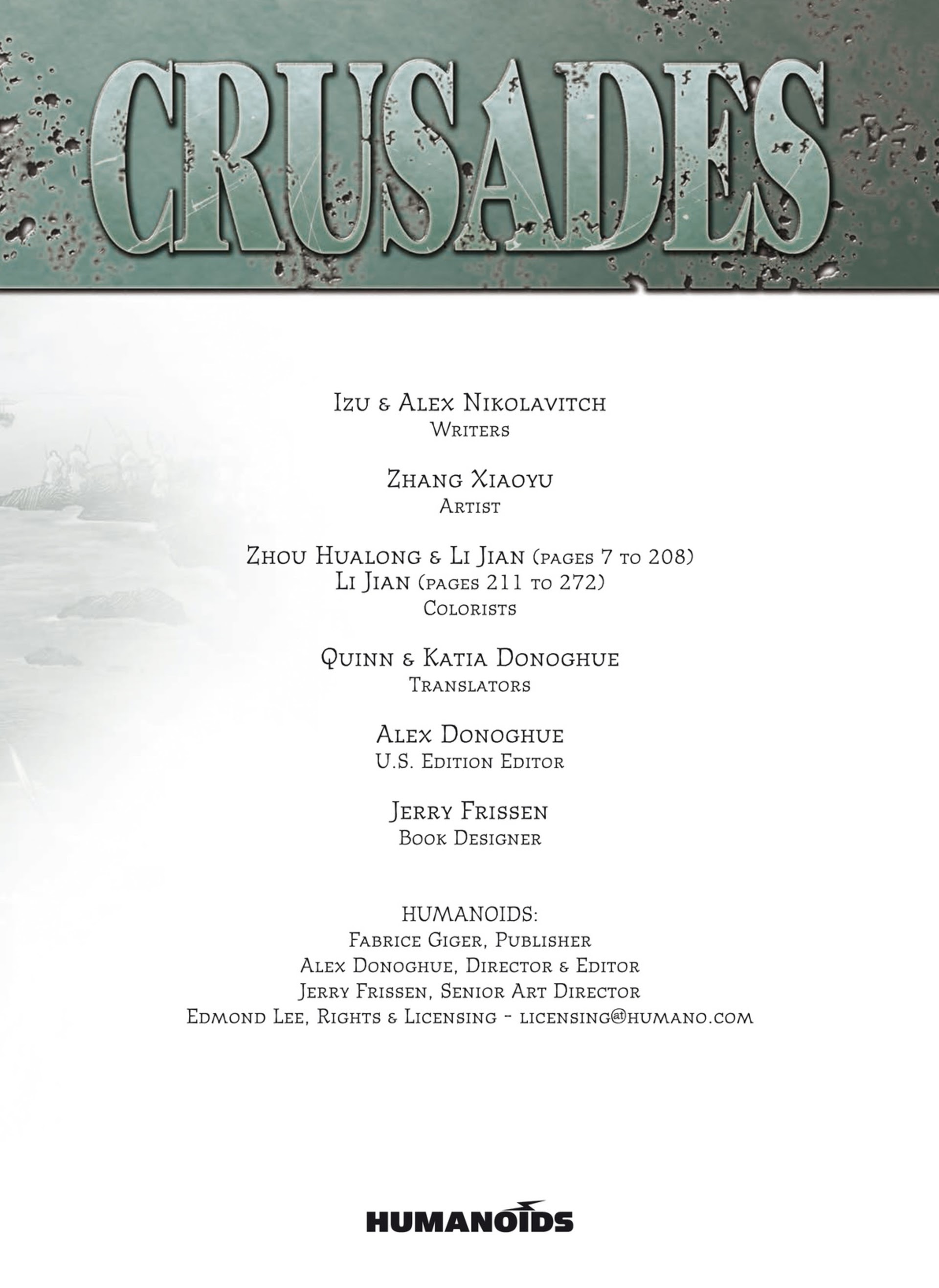 Read online Crusades comic -  Issue #3 - 4