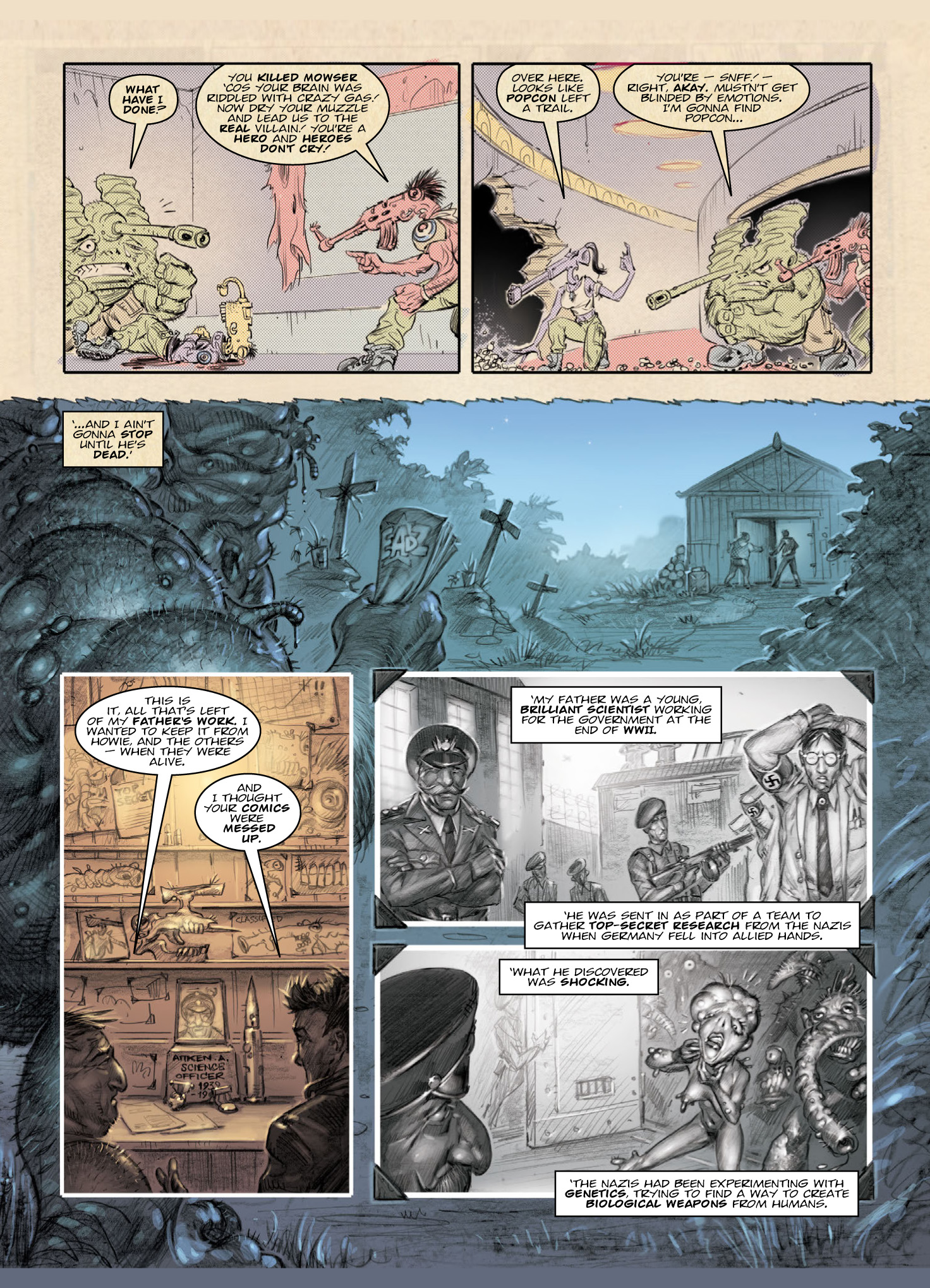 Read online Judge Dredd Megazine (Vol. 5) comic -  Issue #371 - 127